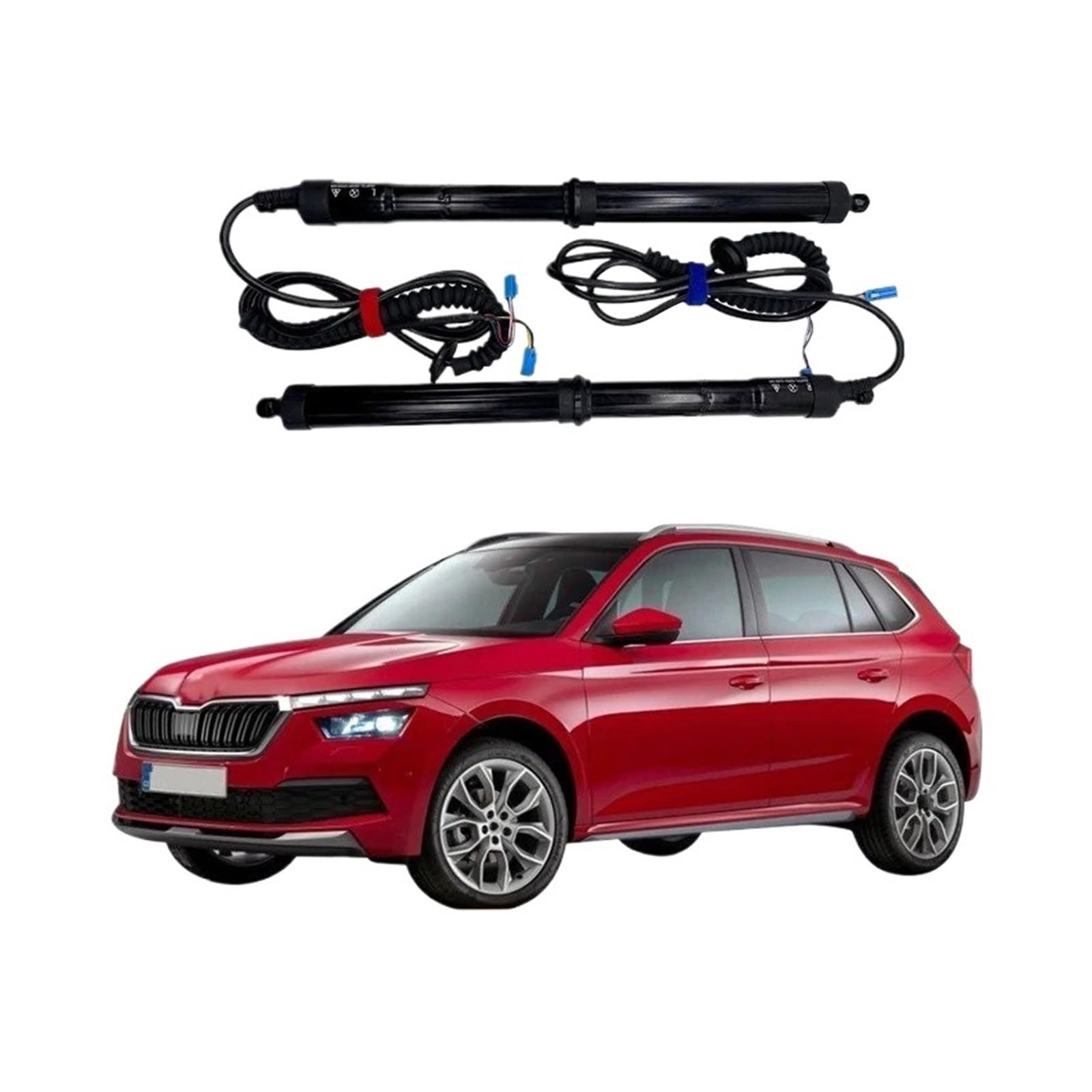 Autoteile Für Skoda Für Kamiq 2018-2020 2021 2022 2023 2024 Elektrische Heckklappe Hebebühne Auto Automatische Kofferraum Öffnung Elektrische Motor Elektrische Gasfeder(with Kick Sensor) von Amxaqjc