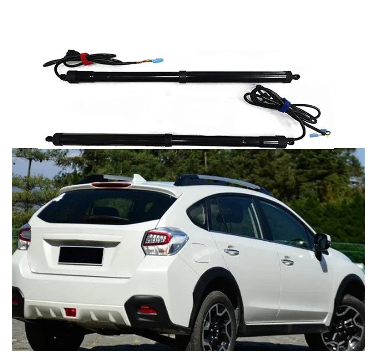 Autoteile Für Subaru XV 2014-2017 2018 2019 2020 2021 2022 2023 Elektrische Heckklappe Hebebühne Auto Automatische Kofferraum Öffnung Elektrische Motor Elektrische Gasfeder(with Kick Sensor) von Amxaqjc