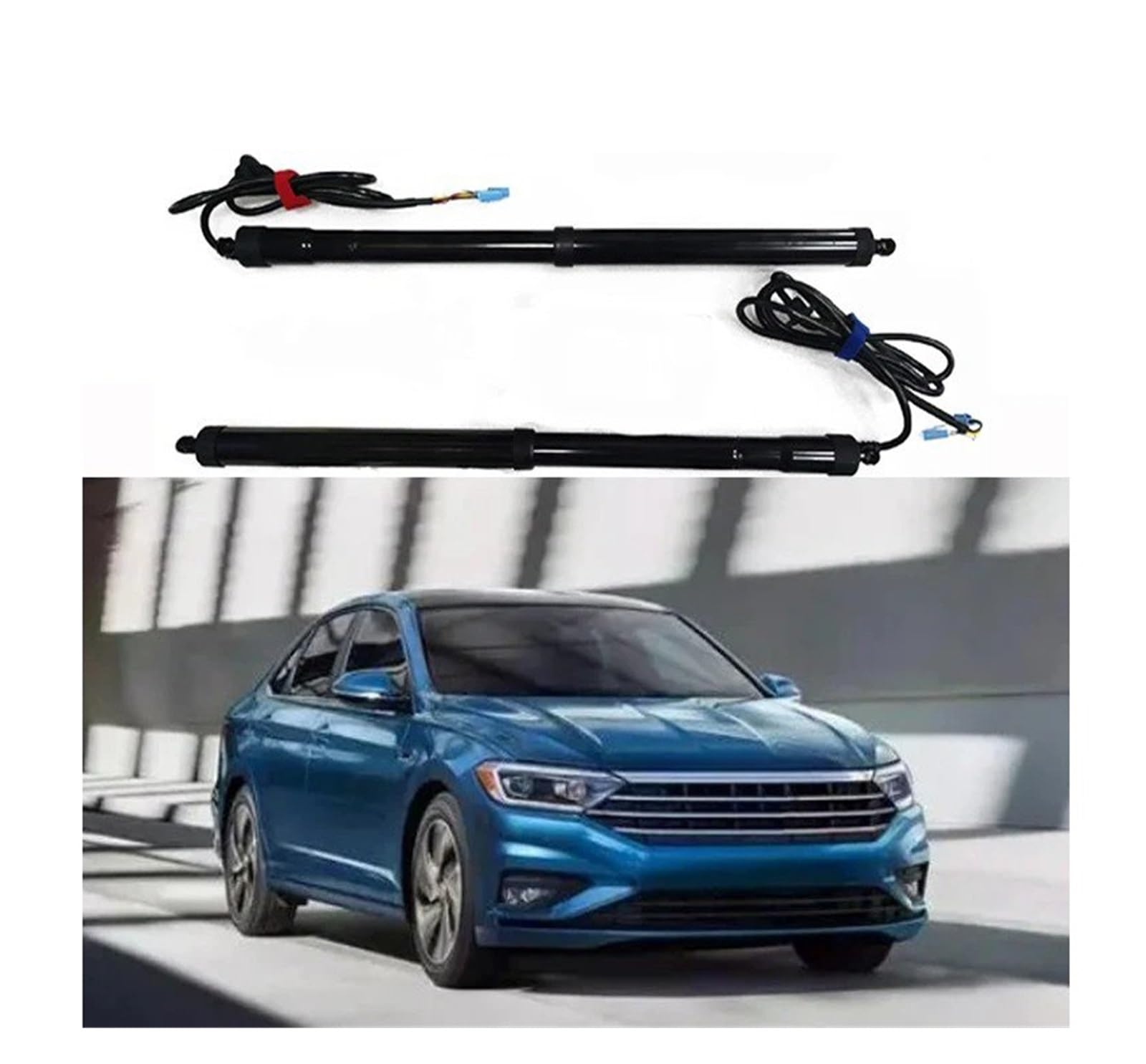 Autoteile Für VW Für Sagitar 2019 2020 2021 2022 2023 Elektrische Heckklappe Hebebühne Auto Automatische Kofferraum Öffnung Elektrische Motor Elektrische Gasfeder(with Kick Sensor) von Amxaqjc