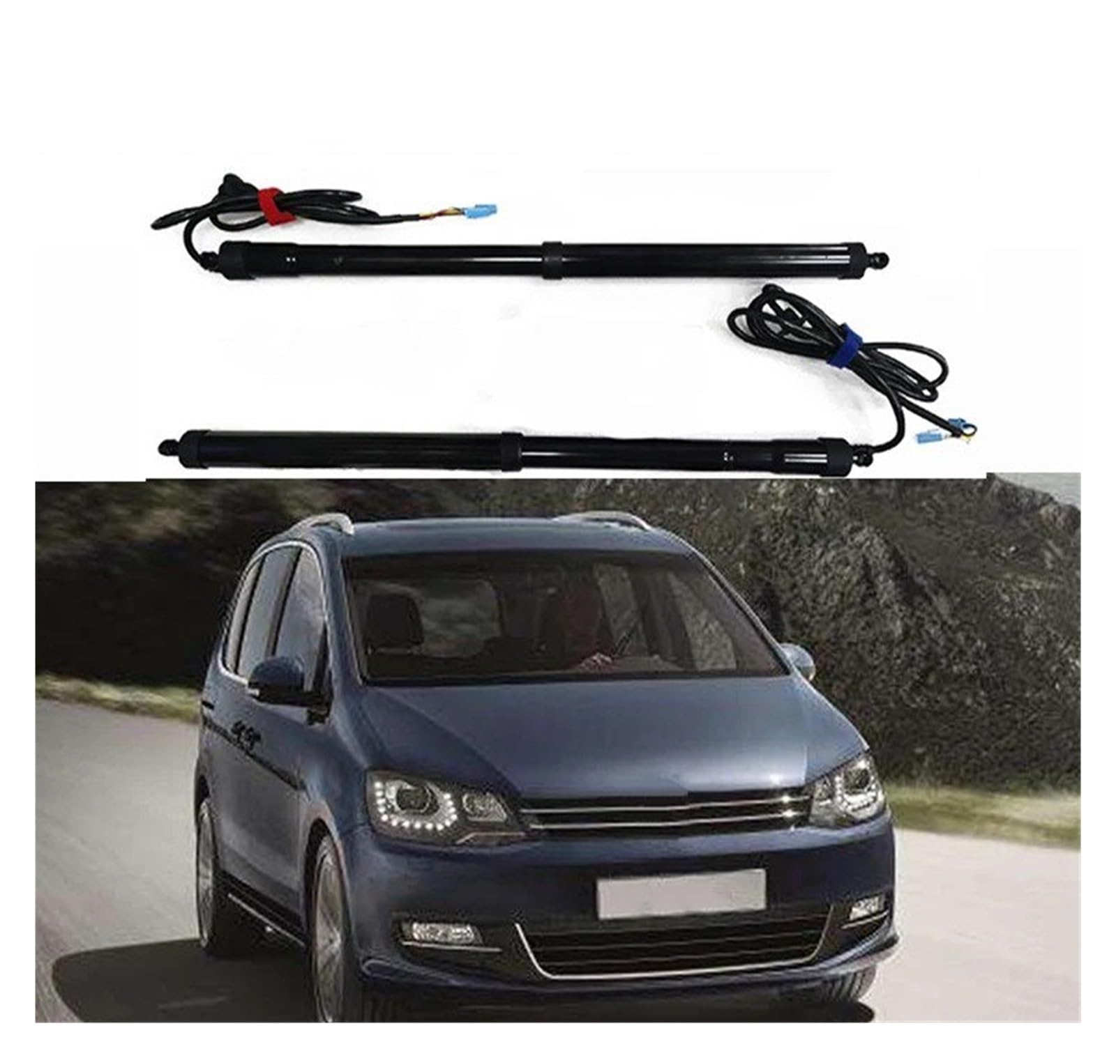 Autoteile Für VW Für Sharan 2012 2013 2014 2015 2016 2017 Elektrische Heckklappe Geändert Automatische Hebe Elektrische Motor Für Stamm Elektrische Gasfeder(with Kick Sensor) von Amxaqjc
