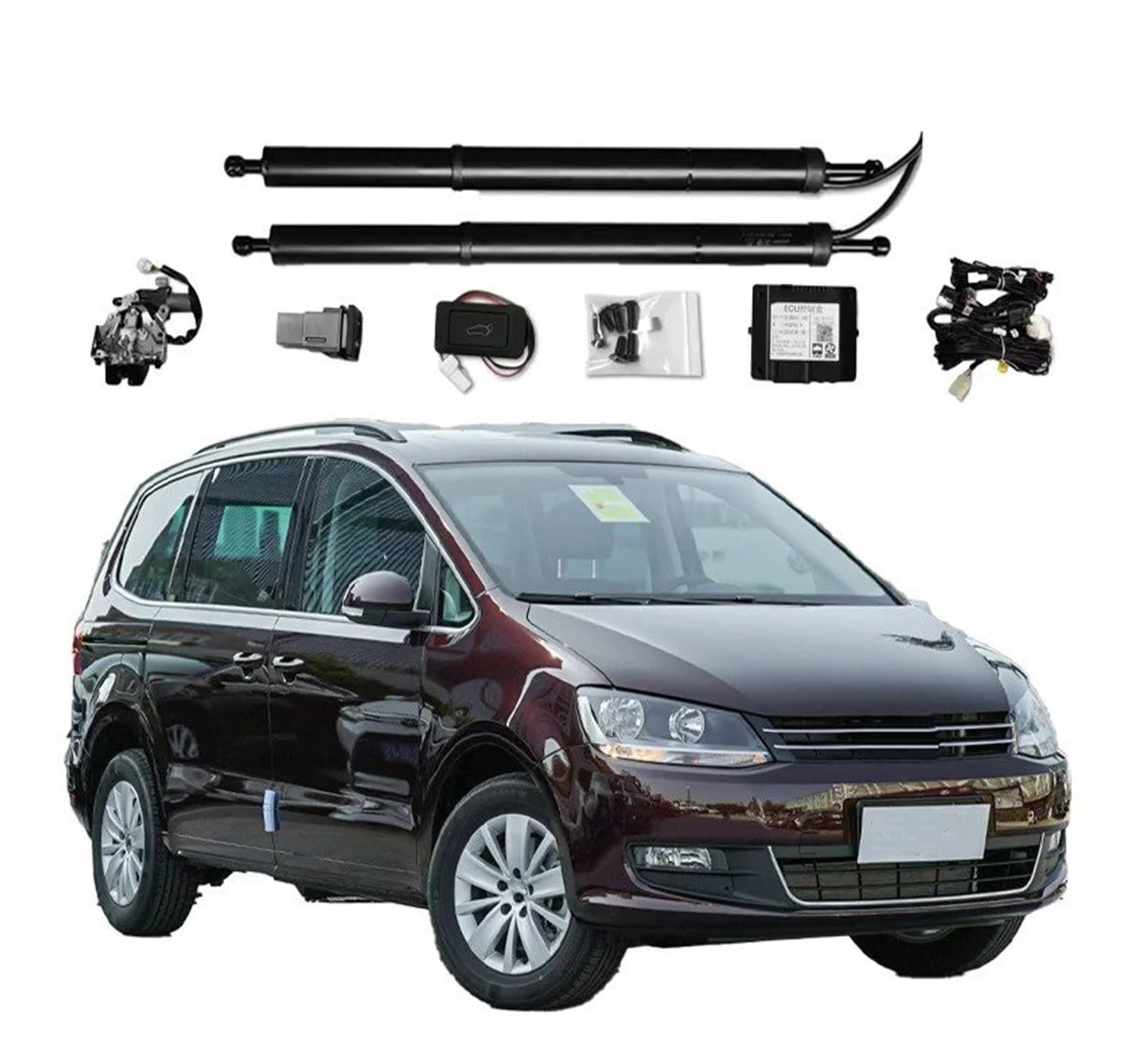 Autoteile Für VW Für Sharan 2012-2019 Auto Power Stamm Lift Elektrische Hatch Heckklappe Heckklappe Strut Auto Hinten Tür Antrieb Elektrische Gasfeder(No Kick Senor) von Amxaqjc