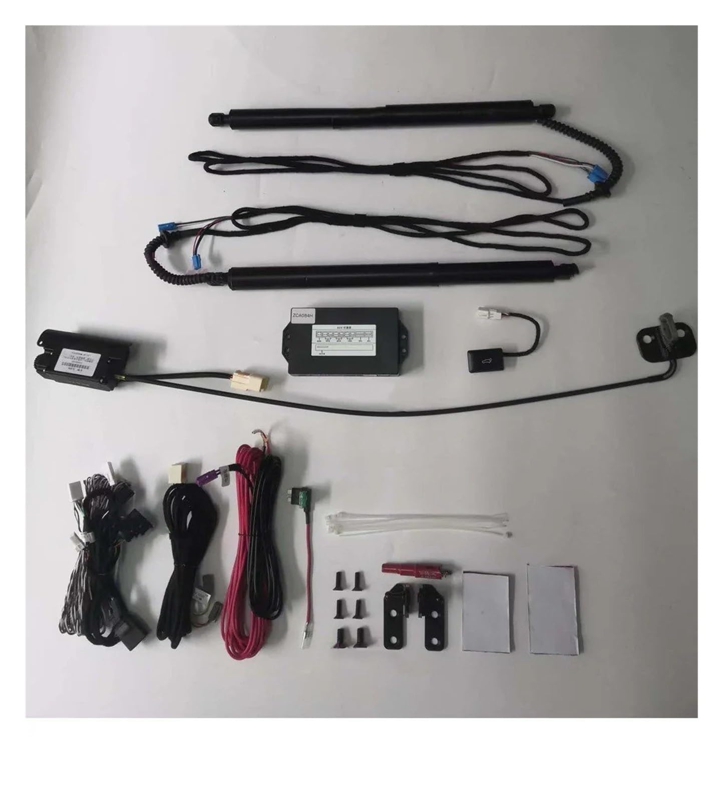 Autoteile Für VW Für T-Kreuz 2019-2024 Elektrische Heckklappe Auto Heber Automatische Kofferraum Öffnung Drift Drive Power Kit Elektrische Gasfeder(with footsensor) von Amxaqjc