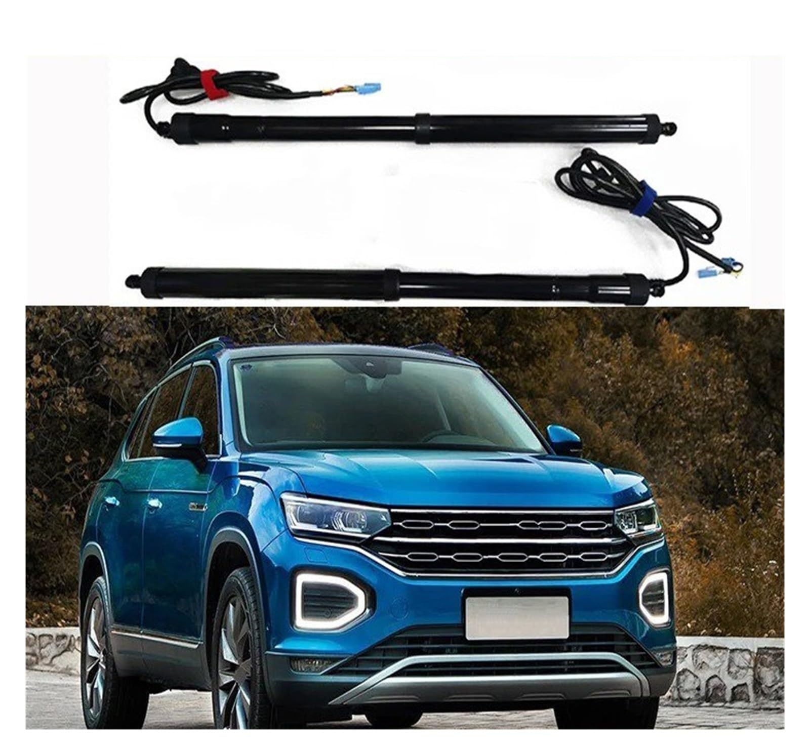 Autoteile Für VW Für Tayron 2012-2023 Elektrische Heckklappe Hebebühne Auto Automatische Kofferraum Öffnung Elektrische Motor Elektrische Gasfeder(with Kick Sensor) von Amxaqjc