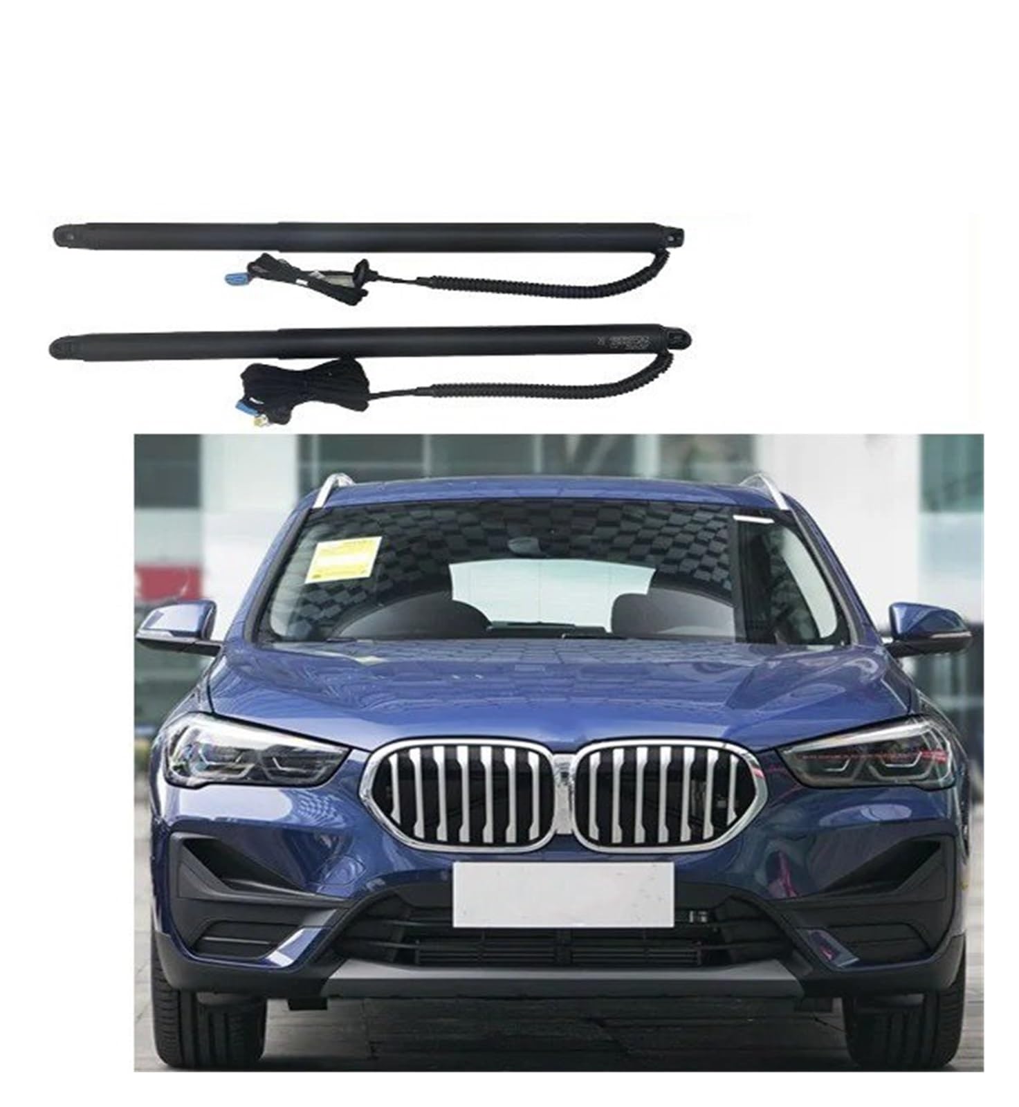 Autoteile Für X1 2016 2017 2018 Smart Power Heckklappe Elektrische Hinten Tür Auto Stamm Mit Fernbedienung Freisprecheinrichtung Optional Elektrische Gasfeder(with Kick Senor) von Amxaqjc