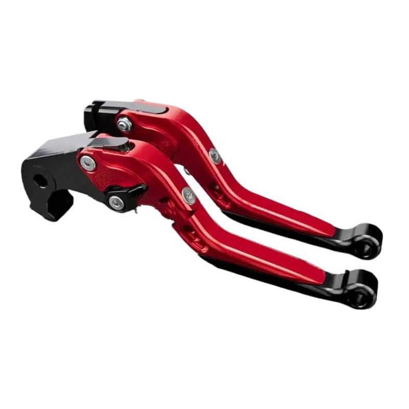 Motorrad Bremshebel Für C400GT G310R F900R 2016-2020 2021 2022 2023 2024 Verstellbarer klappbarer Motorrad-Kupplungshebel-Bremshebelsatz Kupplungsbremshebel(Red A) von Amxaqjc