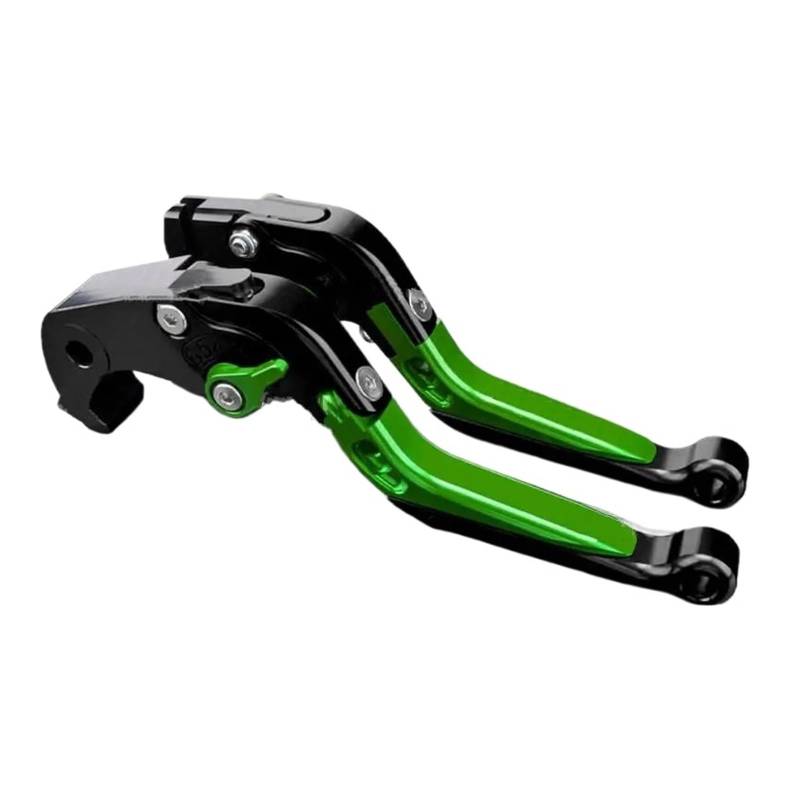 Motorrad Bremshebel Für CB500F CB650F CB500X NC750X CB190R Für MSX 125 Einstellbare Klapp Motorrad Kupplung Hebel Bremshebel Set Griff Hebel Kupplungsbremshebel(Green D) von Amxaqjc