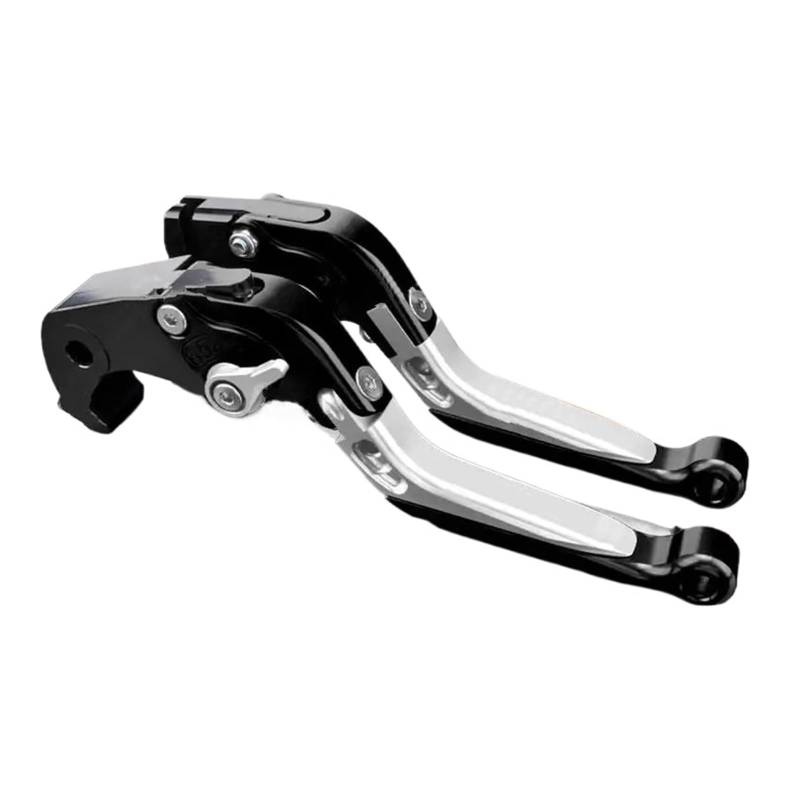 Motorrad Bremshebel Für CB500F CB650F CB500X NC750X CB190R Für MSX 125 Einstellbare Klapp Motorrad Kupplung Hebel Bremshebel Set Griff Hebel Kupplungsbremshebel(Silver D) von Amxaqjc