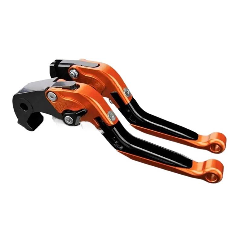 Motorrad Bremshebel Für G 310 GS F 850 ​​GS F 750 GS 2016 2017 2018 2019 2020 2021 2022 2023 2024 Motorrad Kupplungshebel Bremshebel Kupplungsbremshebel(Orange C) von Amxaqjc