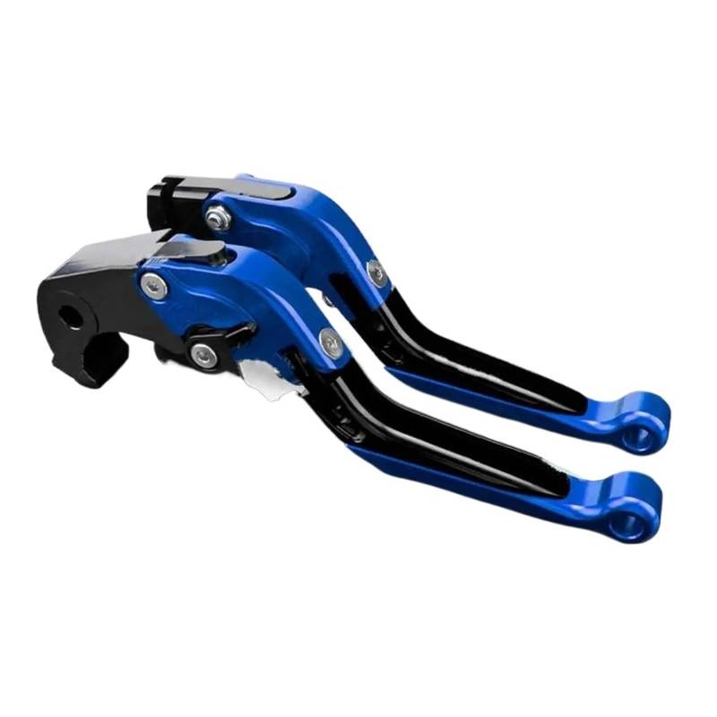 Motorrad Bremshebel Für Kawasaki Z900SE Z750R Z750 Z900RS ER5 ER6N EX6 ER6F Einstellbare Klapp Motorrad Kupplung Hebel Bremshebel Set Kupplungsbremshebel(Blue B) von Amxaqjc