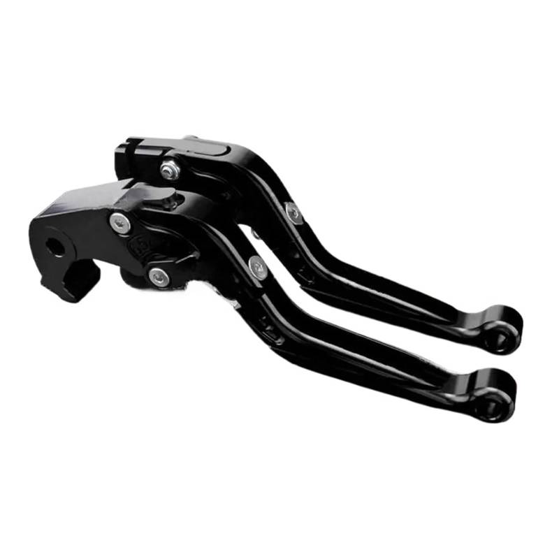 Motorrad Bremshebel Für SYM Für CRUiSYM 125/250/300/150X 2020 2021 2022 2023 2024 Motor Einstellbare Klapp Kupplung Hebel Bremshebel Set Kupplungsbremshebel(Black A) von Amxaqjc