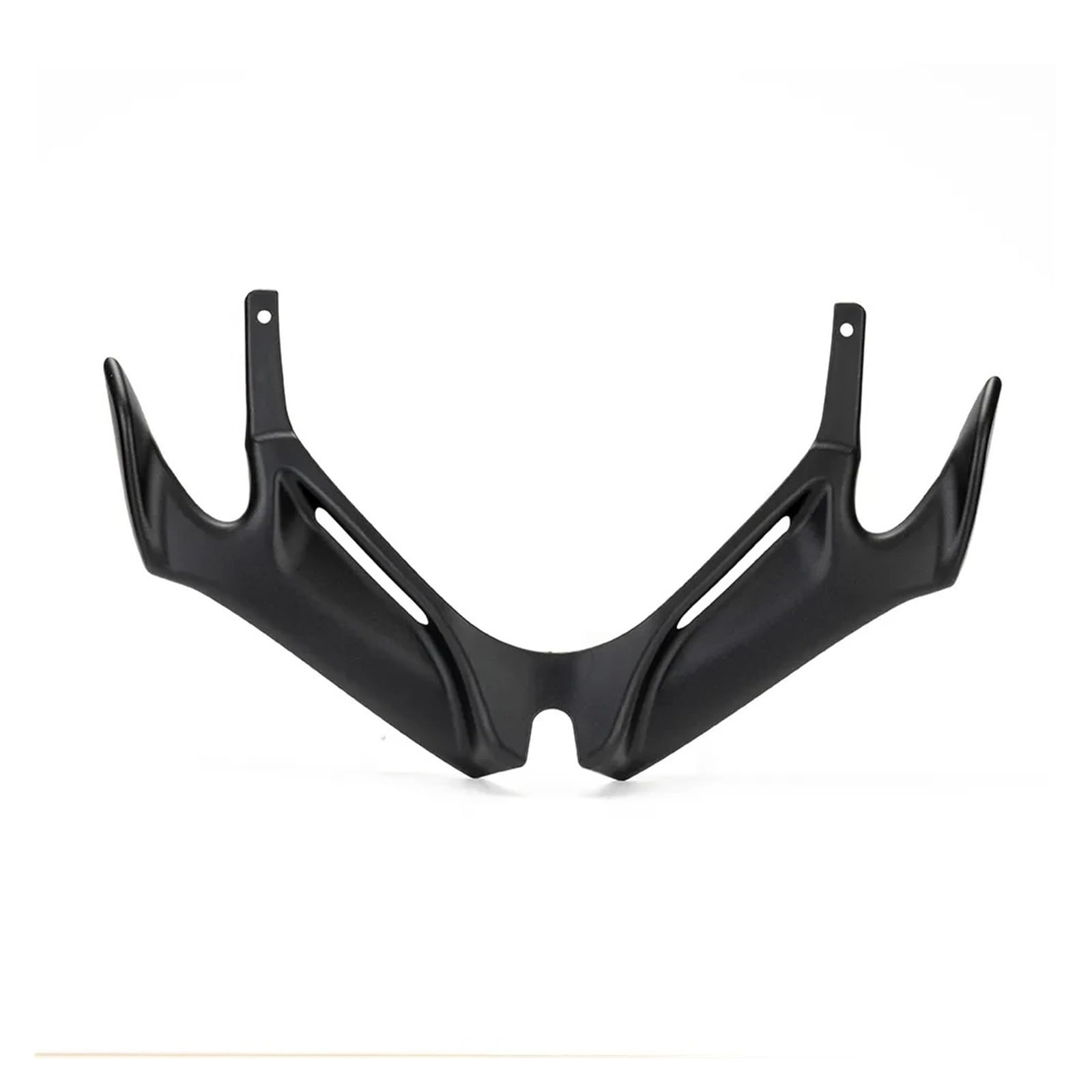Motorrad Vorderspoiler Für CBR250RR 2017 2018 2019 2020 2021 Aerodynamische Winglet Motorrad Front Verkleidung Untere Abdeckung Schutz Schutz Motorrad Spoiler(Schwarz) von Amxaqjc
