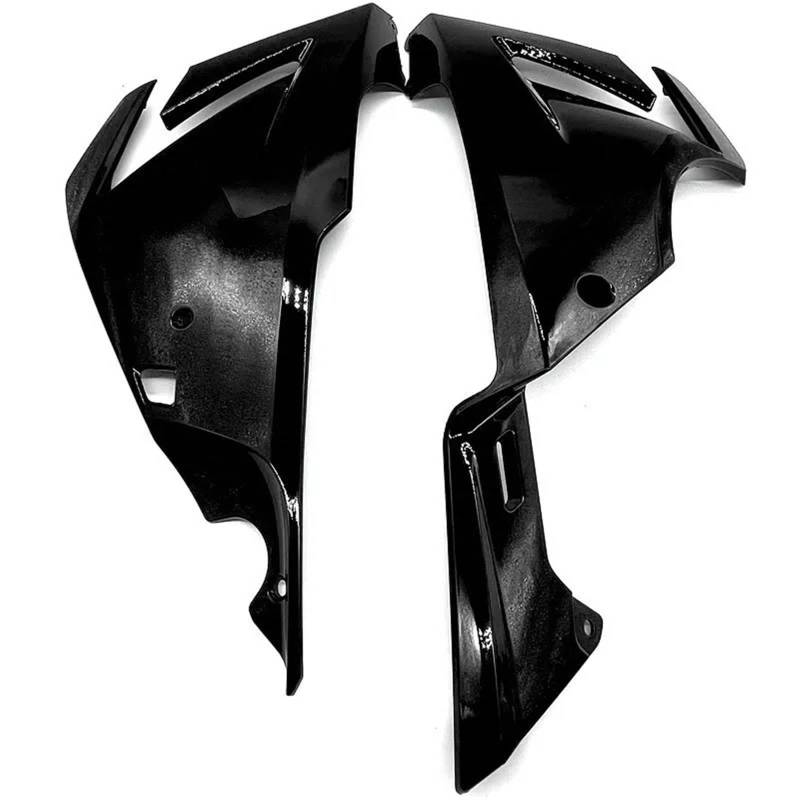 Motorrad Vorderspoiler Für CBR500R 2019 2020 2021 2022 Motorrad Protector Schutz Abdeckung Motor Spoiler Bauch Pan Unteren Seite Panel Verkleidung Motorrad Spoiler(Schwarz) von Amxaqjc
