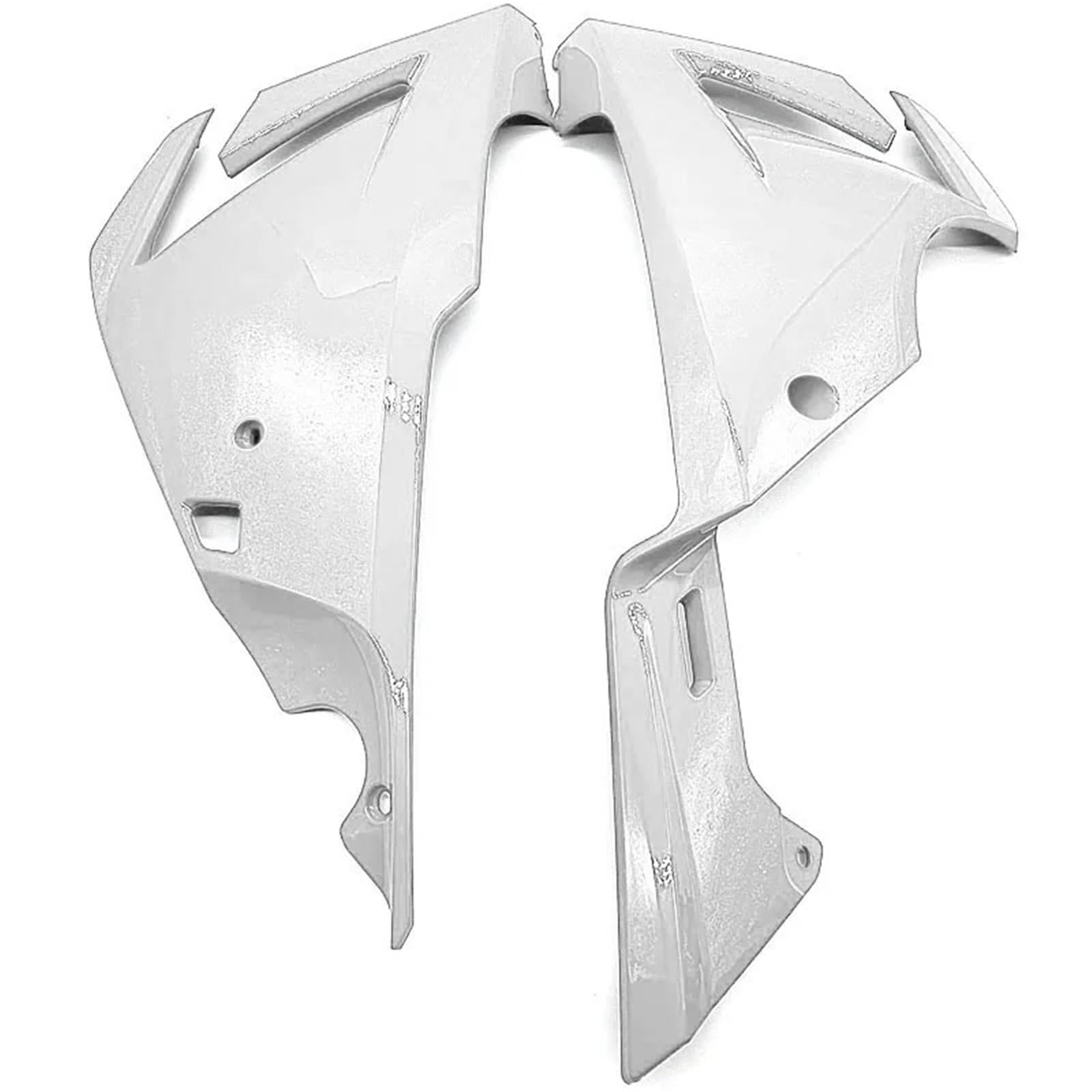 Motorrad Vorderspoiler Für CBR500R 2019 2020 2021 2022 Motorrad Protector Schutz Abdeckung Motor Spoiler Bauch Pan Unteren Seite Panel Verkleidung Motorrad Spoiler(Weiß) von Amxaqjc
