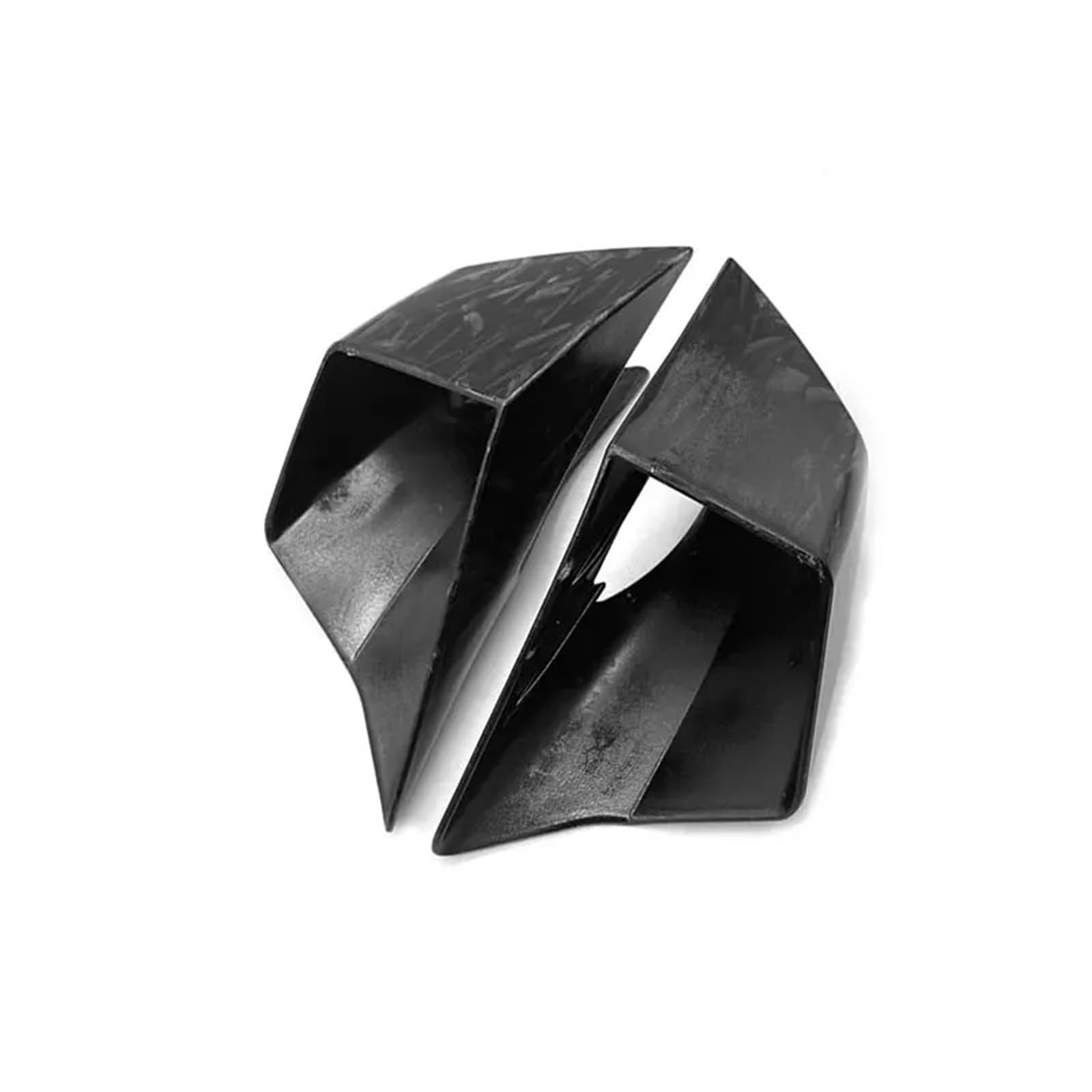 Motorrad Vorderspoiler Für CBR650R Für CBR650F Für CBR500R 2018-2024 Motorrad-Frontverkleidungs-Winglets Aerodynamische Flügelschalenabdeckung Schutzwachen Motorrad Spoiler(Forged Pattern) von Amxaqjc