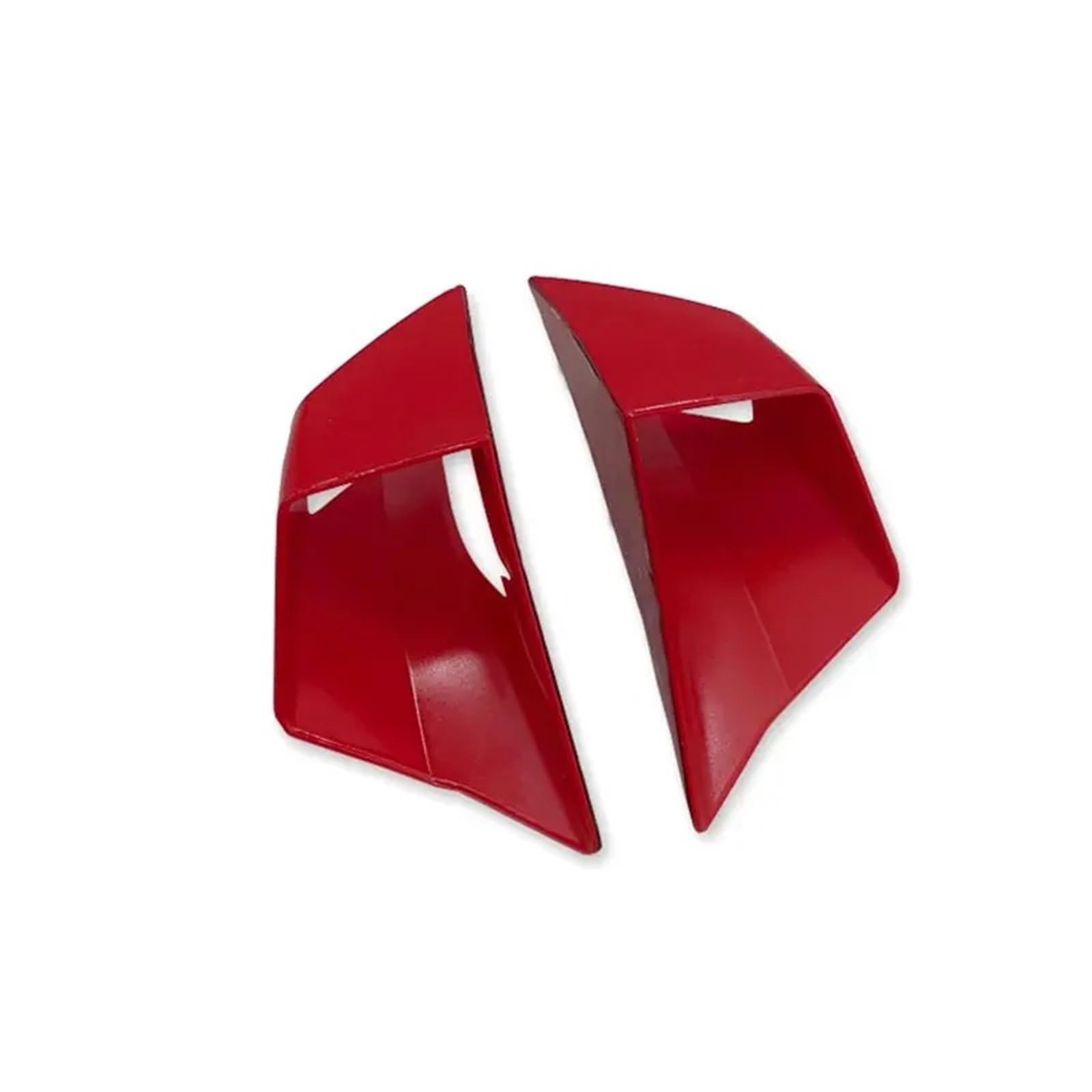 Motorrad Vorderspoiler Für CBR650R Für CBR650F Für CBR500R 2018-2024 Motorrad-Frontverkleidungs-Winglets Aerodynamische Flügelschalenabdeckung Schutzwachen Motorrad Spoiler(Red) von Amxaqjc