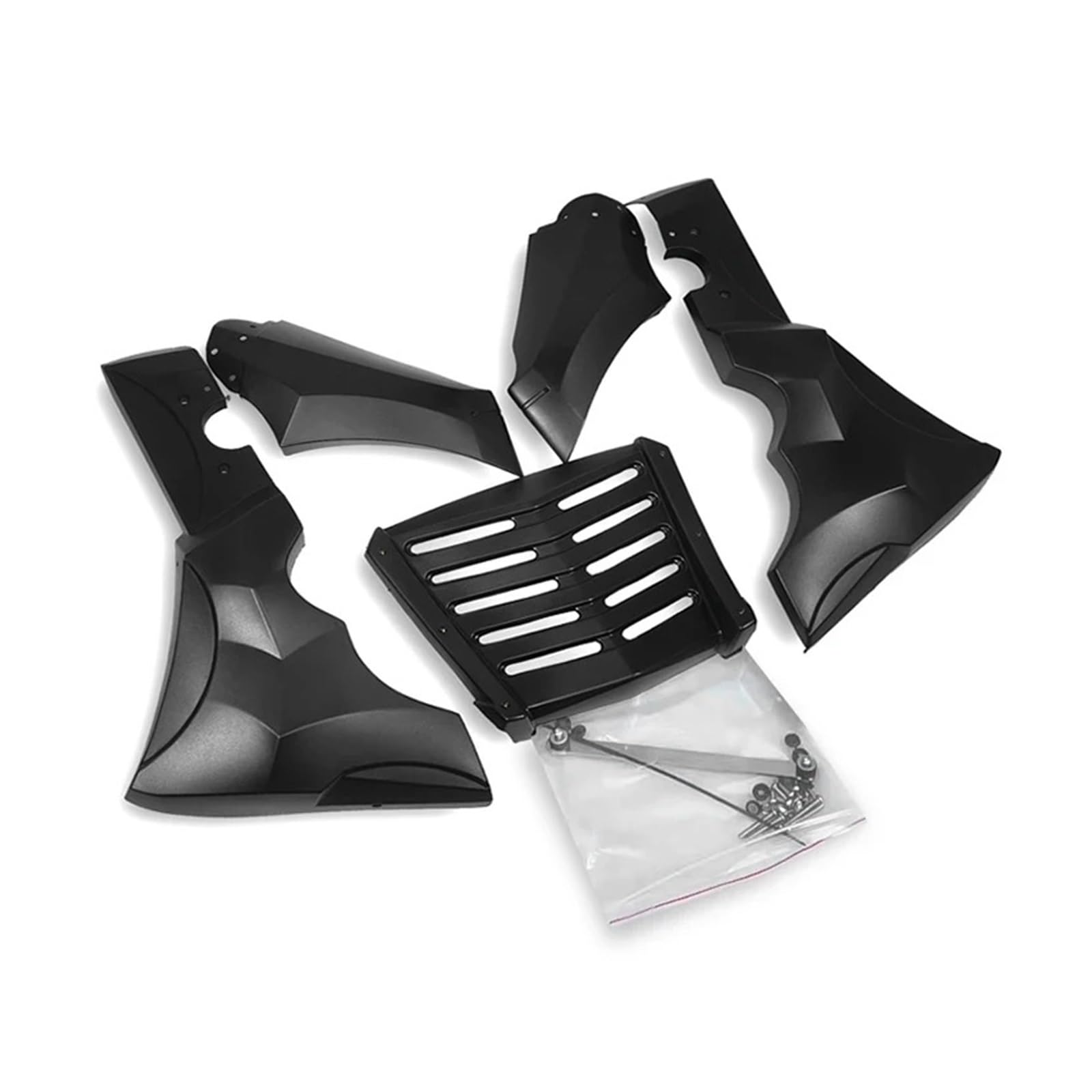 Motorrad Vorderspoiler Für CL300 CL500 2017-2023 Motorrad Schwarz Untere Verkleidung Frontspoiler Abdeckung Bauch Pan Panel Motor Schutz Motorrad Spoiler(Matte Black) von Amxaqjc