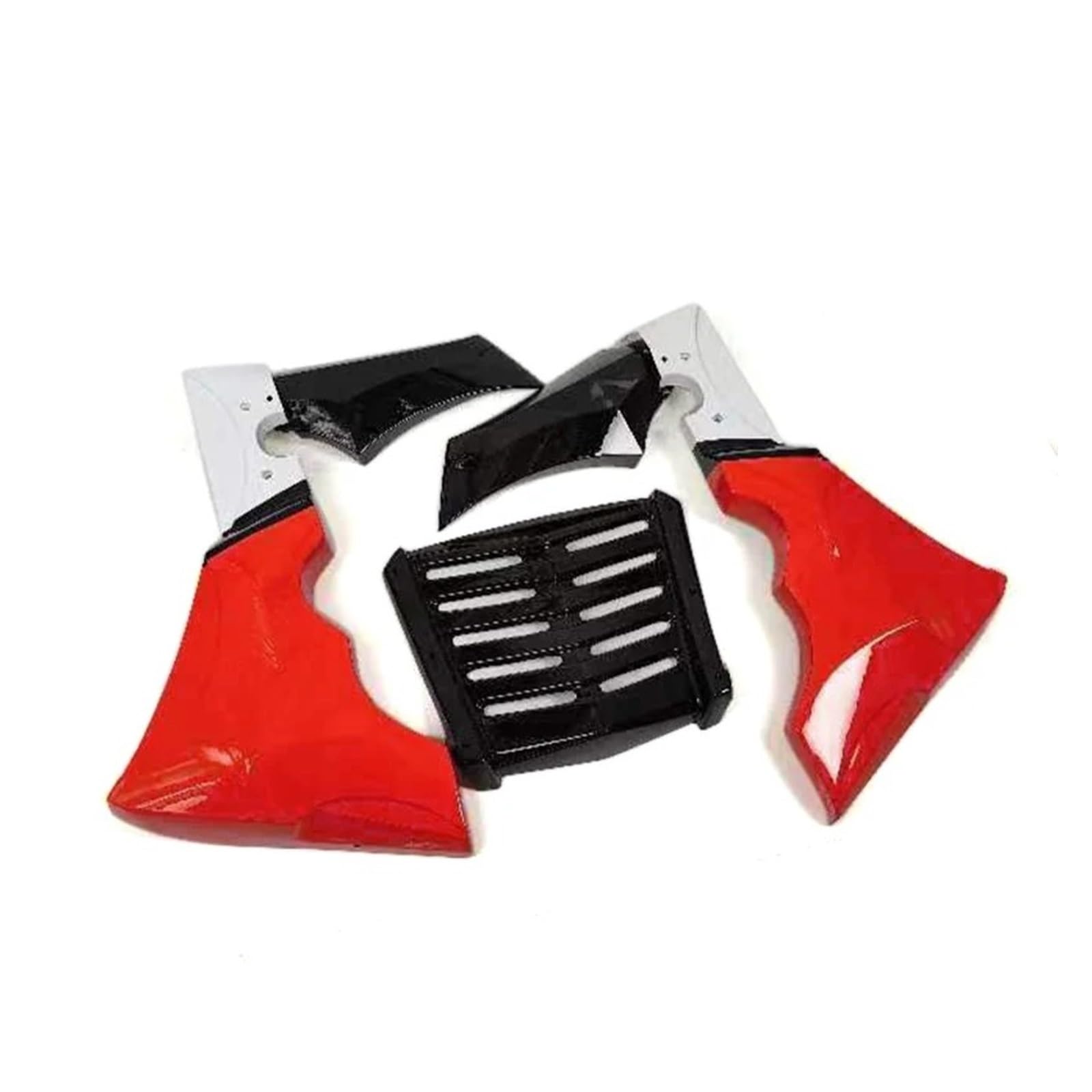 Motorrad Vorderspoiler Für CL300 CL500 2017-2023 Motorrad Schwarz Untere Verkleidung Frontspoiler Abdeckung Bauch Pan Panel Motor Schutz Motorrad Spoiler(Red-C) von Amxaqjc