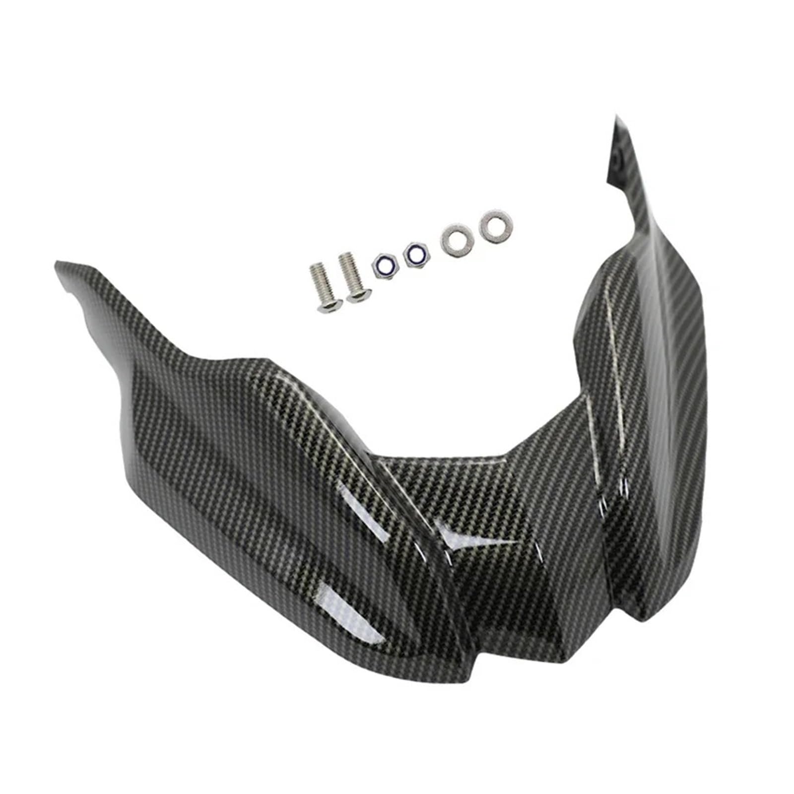 Motorrad Vorderspoiler Für F800GS 2008-2012 F650GS 2008-2013 Motorrad Vorderrad Für Kotflügel Schnabel Nase Kegel Erweiterung Gugel Spoiler Abdeckung Motorrad Spoiler(Carbon Look) von Amxaqjc