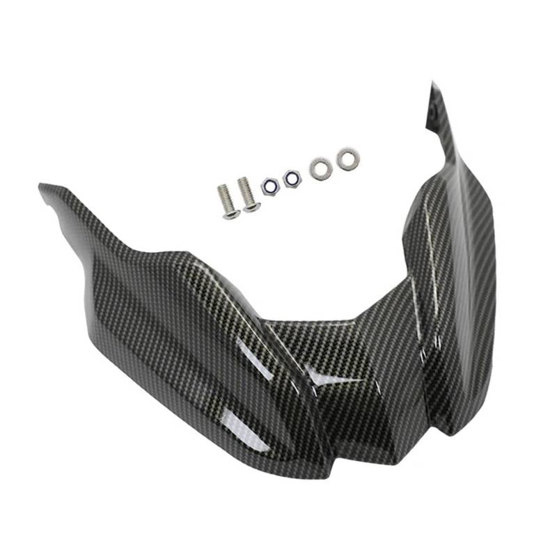 Motorrad Vorderspoiler Für F800GS 2008-2012 F650GS 2008-2013 Motorrad Vorderrad Für Kotflügel Schnabel Nase Kegel Erweiterung Gugel Spoiler Abdeckung Motorrad Spoiler(Carbon Look) von Amxaqjc