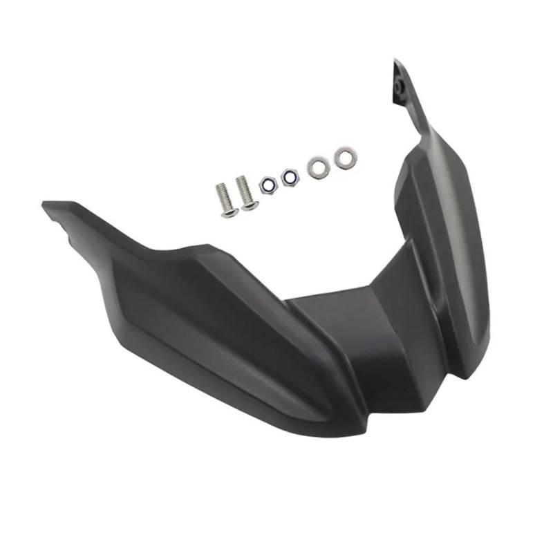 Motorrad Vorderspoiler Für F800GS 2008-2012 F650GS 2008-2013 Motorrad Vorderrad Für Kotflügel Schnabel Nase Kegel Erweiterung Gugel Spoiler Abdeckung Motorrad Spoiler(Schwarz) von Amxaqjc