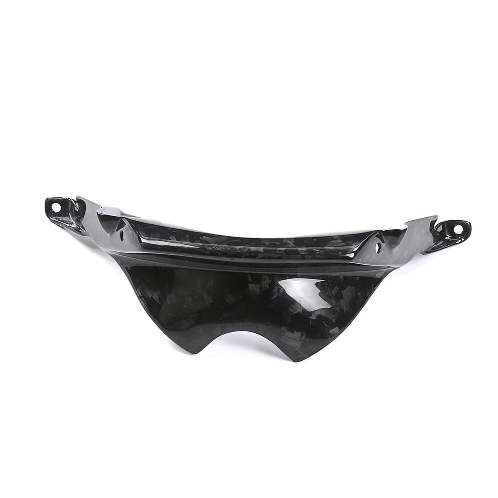 Motorrad Vorderspoiler Für Für M1000RR 2023-2024 3K Dry Carbon Fiber Motorrad Front Lip Verkleidung Kit Vordere Mittelteil Abdeckung Spoiler Motorrad Spoiler(Forged Gloss) von Amxaqjc