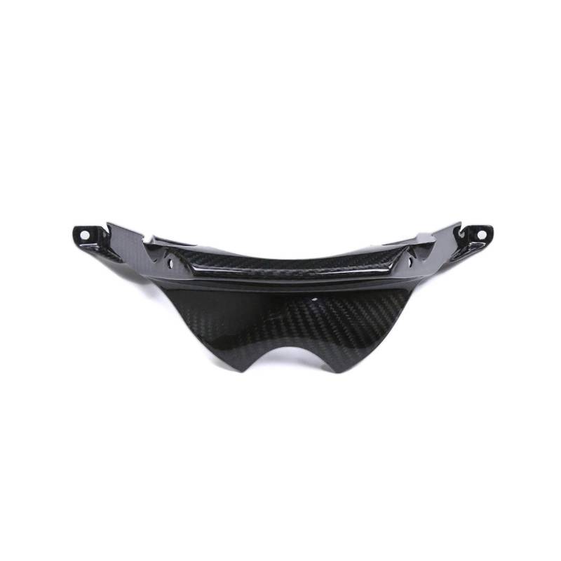Motorrad Vorderspoiler Für Für M1000RR 2023-2024 3K Dry Carbon Fiber Motorrad Front Lip Verkleidung Kit Vordere Mittelteil Abdeckung Spoiler Motorrad Spoiler(Twill Glossy) von Amxaqjc