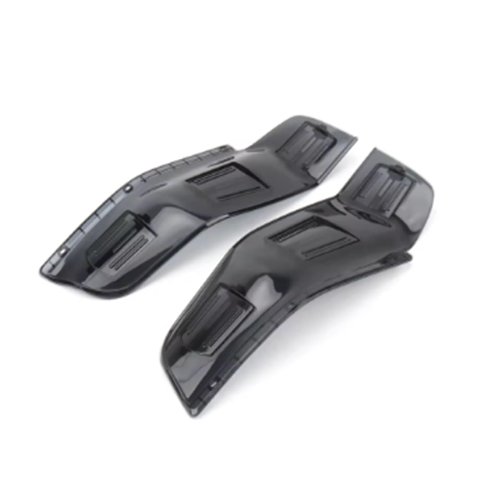Motorrad Vorderspoiler Für Goldwing GL1800 F6B 2001-2017 Entlüftet Windabweiser Motorrad Seite Spoiler Flügel Air Guard Kit Motorrad Spoiler(Gray) von Amxaqjc