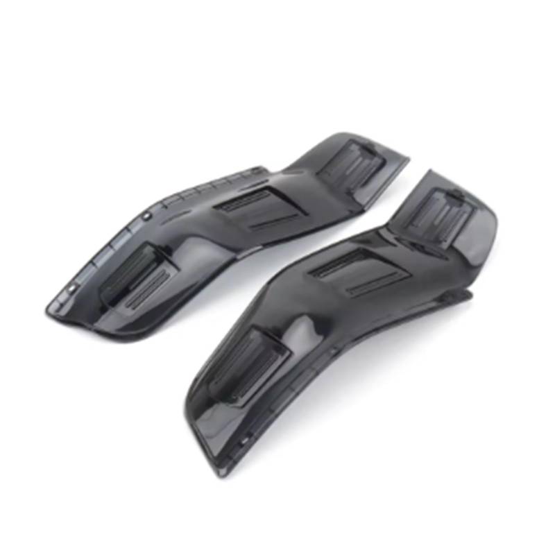 Motorrad Vorderspoiler Für Goldwing GL1800 F6B 2001-2017 Entlüftet Windabweiser Motorrad Seite Spoiler Flügel Air Guard Kit Motorrad Spoiler(Gray) von Amxaqjc