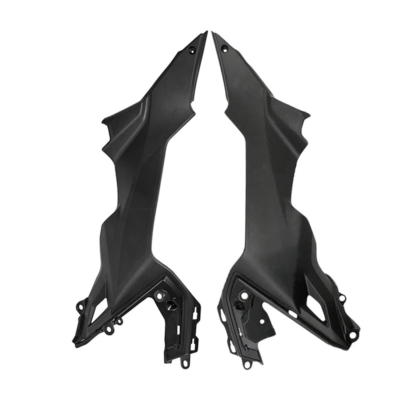 Motorrad Vorderspoiler Für Kawasaki Z650 2017-2023 Motorrad Kraftstoff Tank Seite Rahmen Mittlere Abdeckung Panel Verkleidung Spoiler Protector Motorrad Spoiler(Unpainted) von Amxaqjc