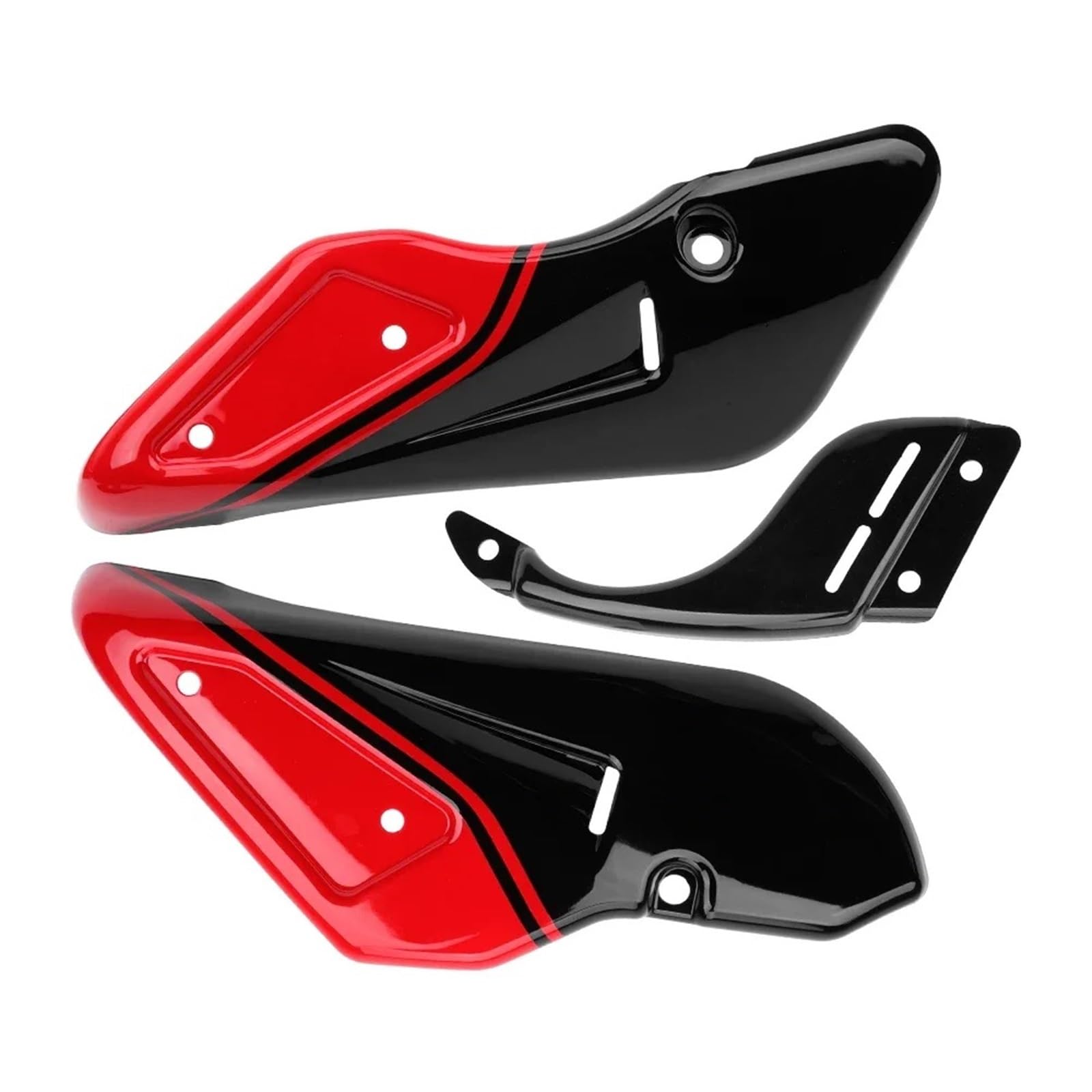 Motorrad Vorderspoiler Für Kawasaki Z900 RS SE Für Cafe 2018-2024 Unteren Panel Verkleidung Gugel Motorrad Bauch Pan Motor Spoiler Körper Rahmen Schutz Motorrad Spoiler(Red) von Amxaqjc