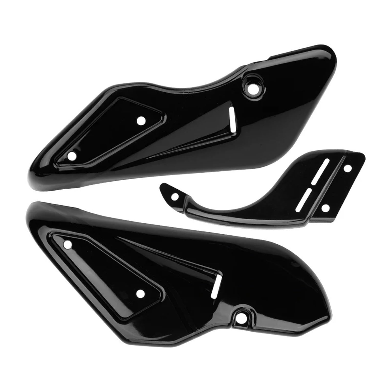 Motorrad Vorderspoiler Für Kawasaki Z900 RS SE Für Cafe 2018-2024 Unteren Panel Verkleidung Gugel Motorrad Bauch Pan Motor Spoiler Körper Rahmen Schutz Motorrad Spoiler(Schwarz) von Amxaqjc
