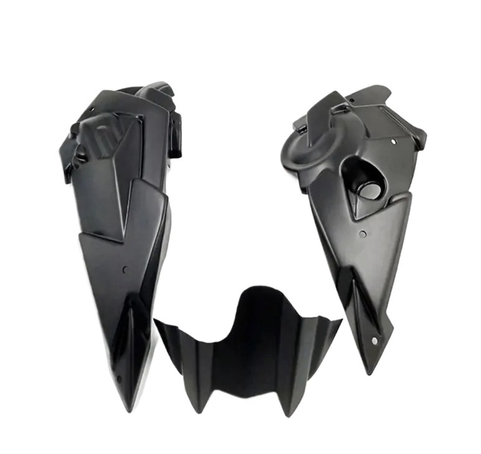Motorrad Vorderspoiler Für MT-07 Für MT07 FZ-07 FZ07 2014-2023 Motorrad-Bauchwanne Motorspoiler Unterverkleidung Karosserierahmen-Panelschutz Motorrad Spoiler(2014-2020 Black) von Amxaqjc