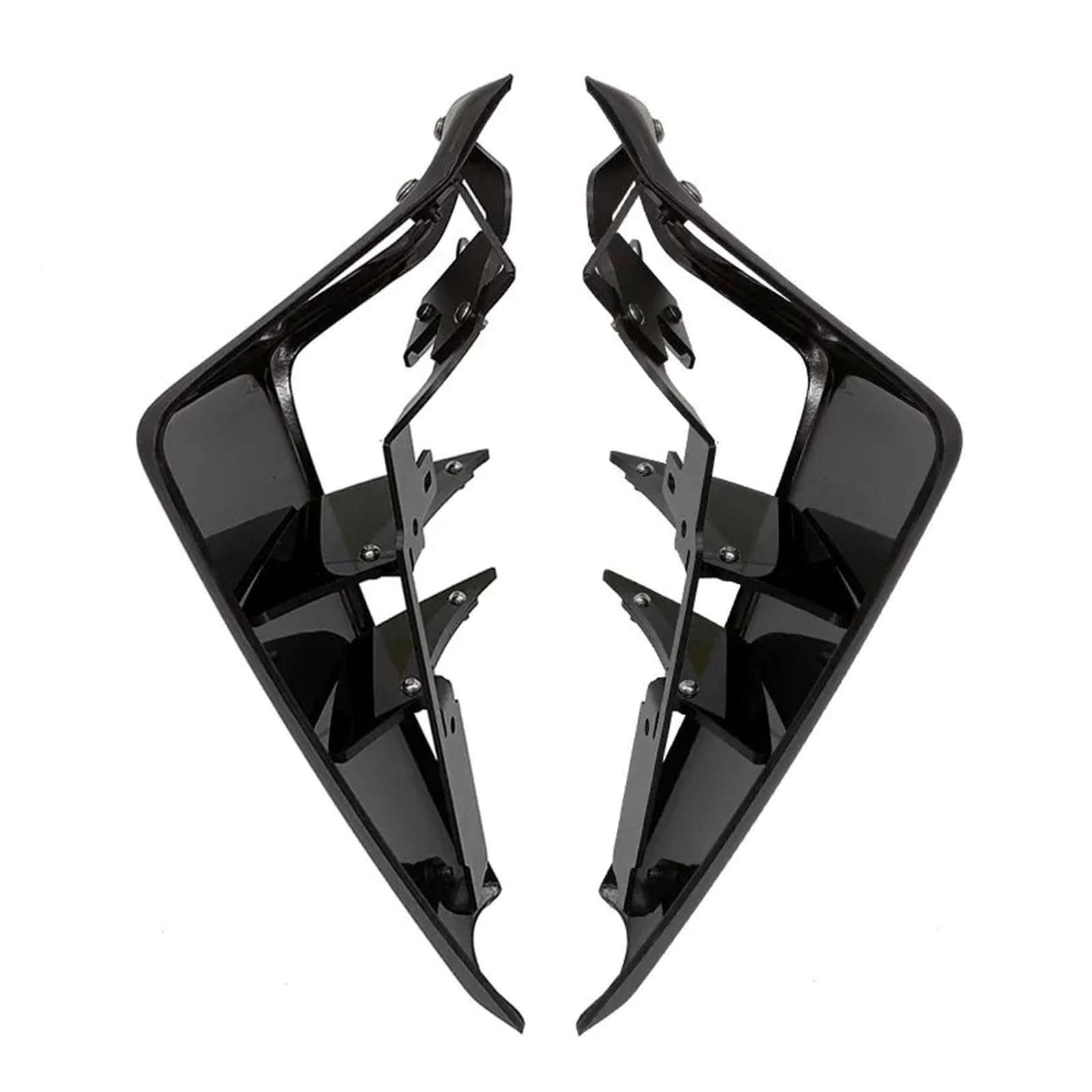 Motorrad Vorderspoiler Für MT-09 Für MT09 Für MT 09 SP 2021-2023 Motorrad Sport Downforce Naked Side Spoiler Aerodynamische Flügelabweiser Motorrad Spoiler(Matt Black-Gray) von Amxaqjc
