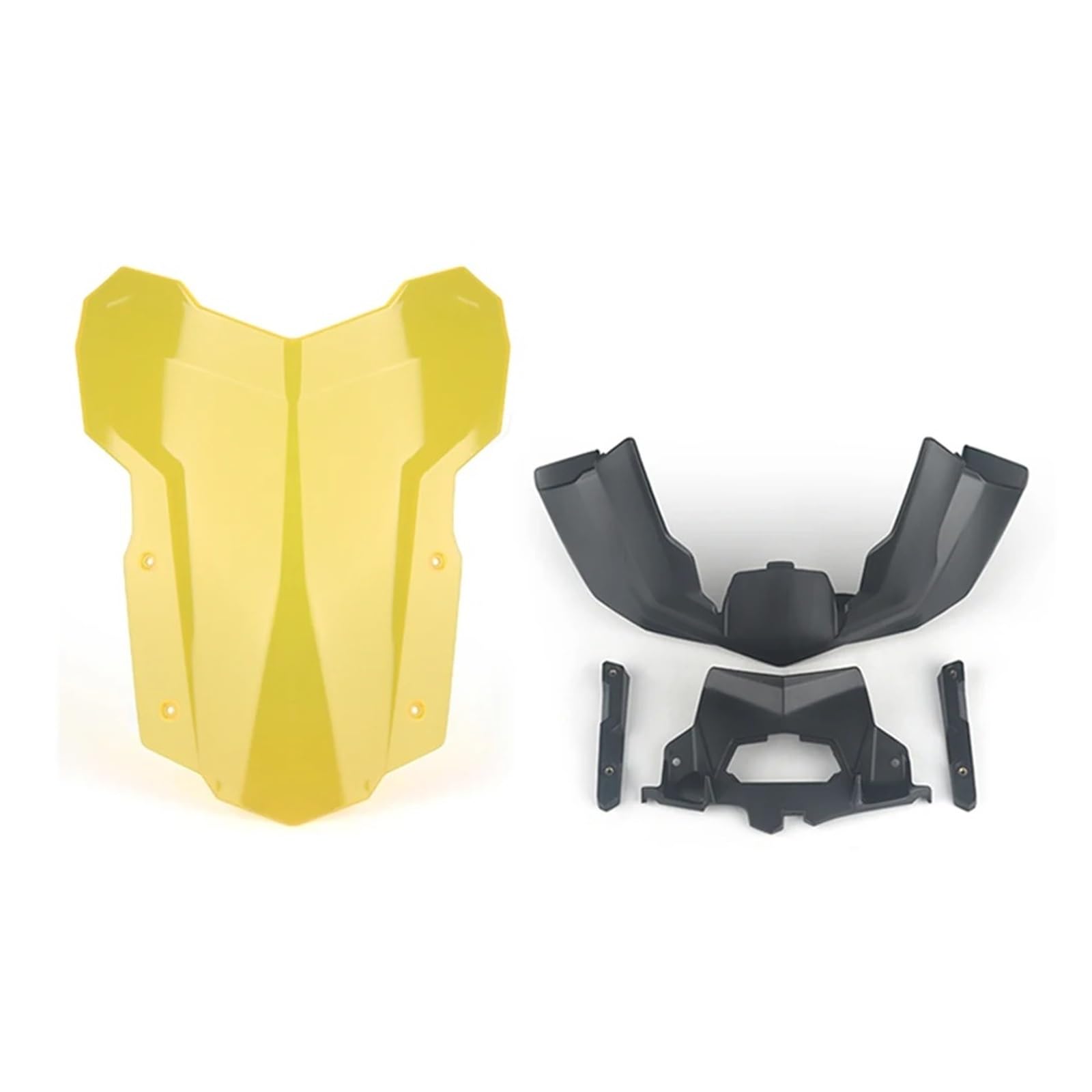 Motorrad Vorderspoiler Für R1200GS R1250GS Für ADV Motorrad Rallye Windschutz Windschutz Windabweiser Spoiler Abdeckung Motorrad Spoiler(Yellow) von Amxaqjc