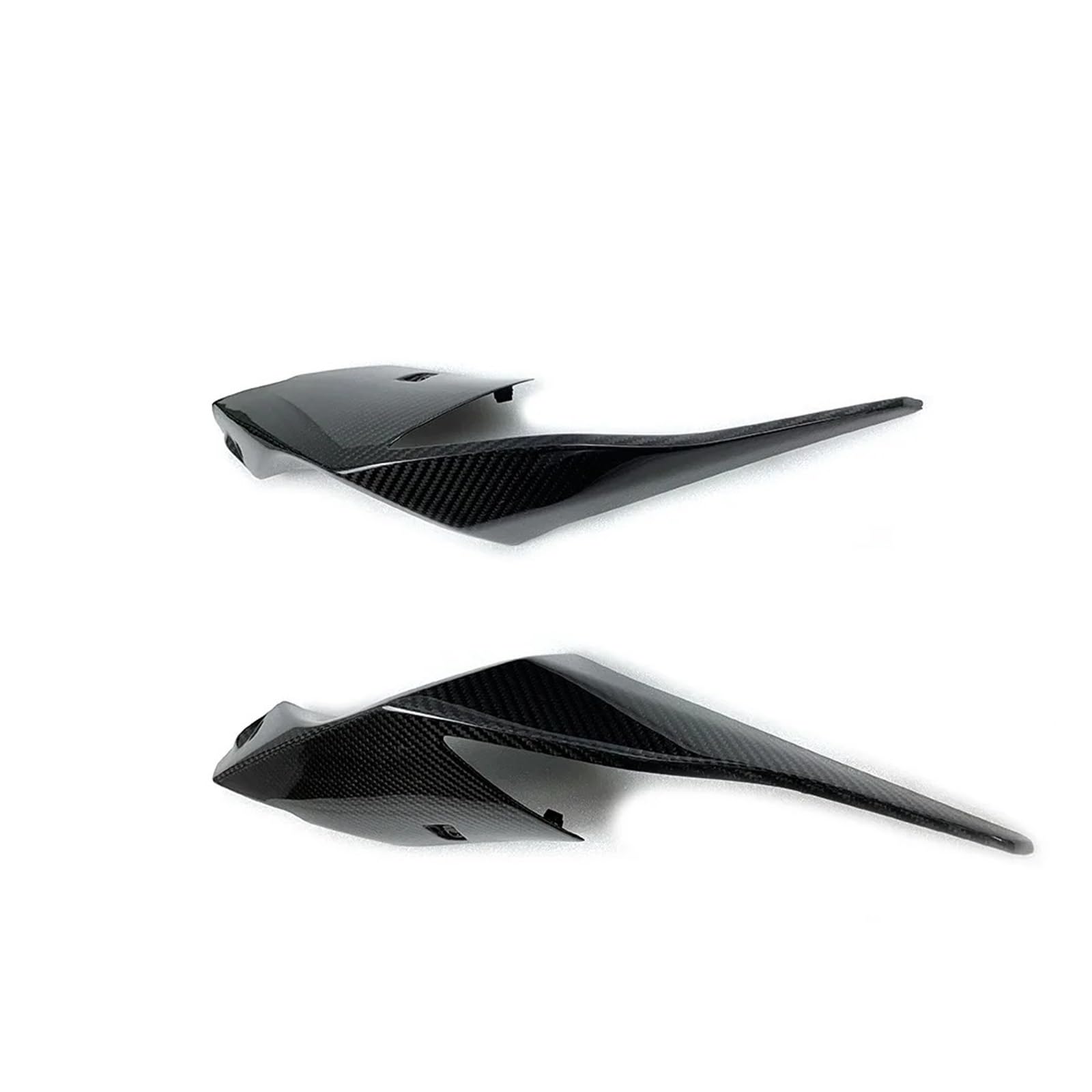 Motorrad Vorderspoiler Für S1000R S1000RR M1000RR 3K Dry Carbon Fibe Hinten Schwanz Seite Panels Verkleidungen Abdeckungen Motorrad Spoiler Motorrad Spoiler(Twill Weave) von Amxaqjc