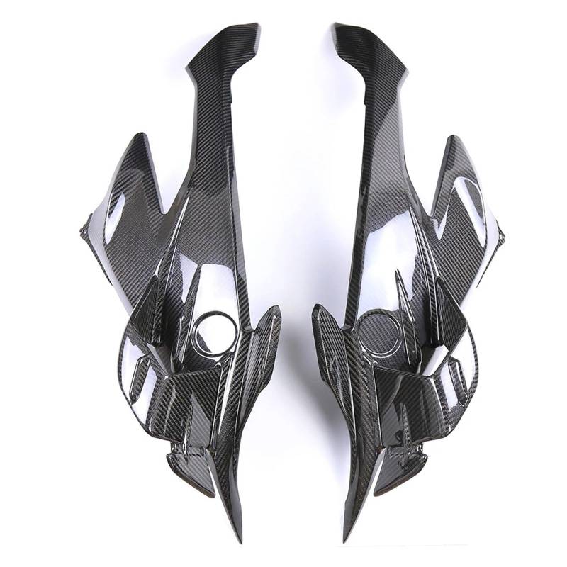 Motorrad Vorderspoiler Für S1000RR 2023-2024 Motorrad Carbon Fiber Fixed Winglet Front Verkleidung Kits Seite Panels Schutz Abdeckung Motorrad Spoiler von Amxaqjc