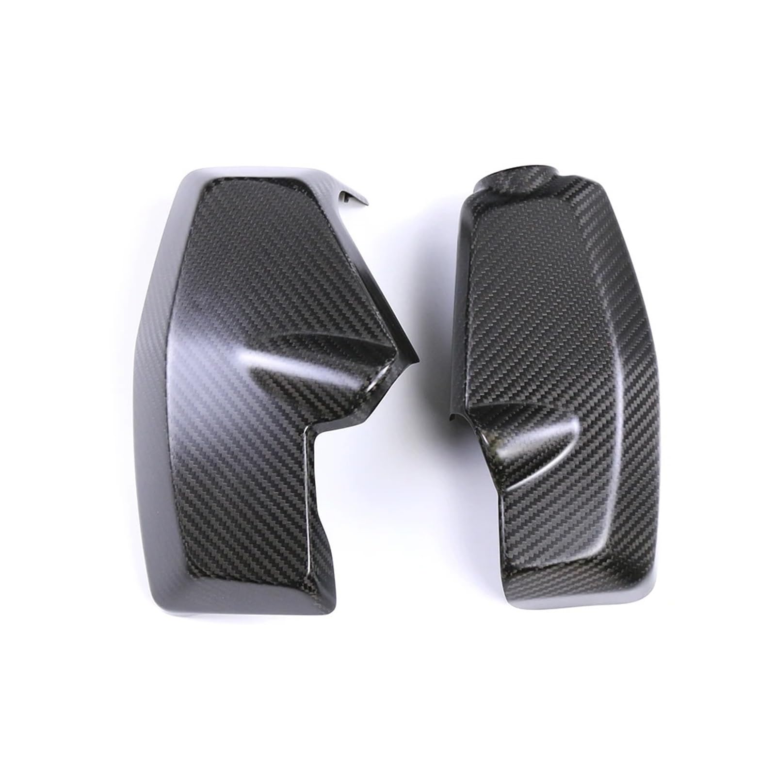 Motorrad Vorderspoiler Für Sportster S 1250 RH 1250S 2021-2023 Motorrad Carbon Fiber Front Kühler Abdeckungen Seite Panels Spoiler Motorrad Spoiler(Twill Weave Matte) von Amxaqjc