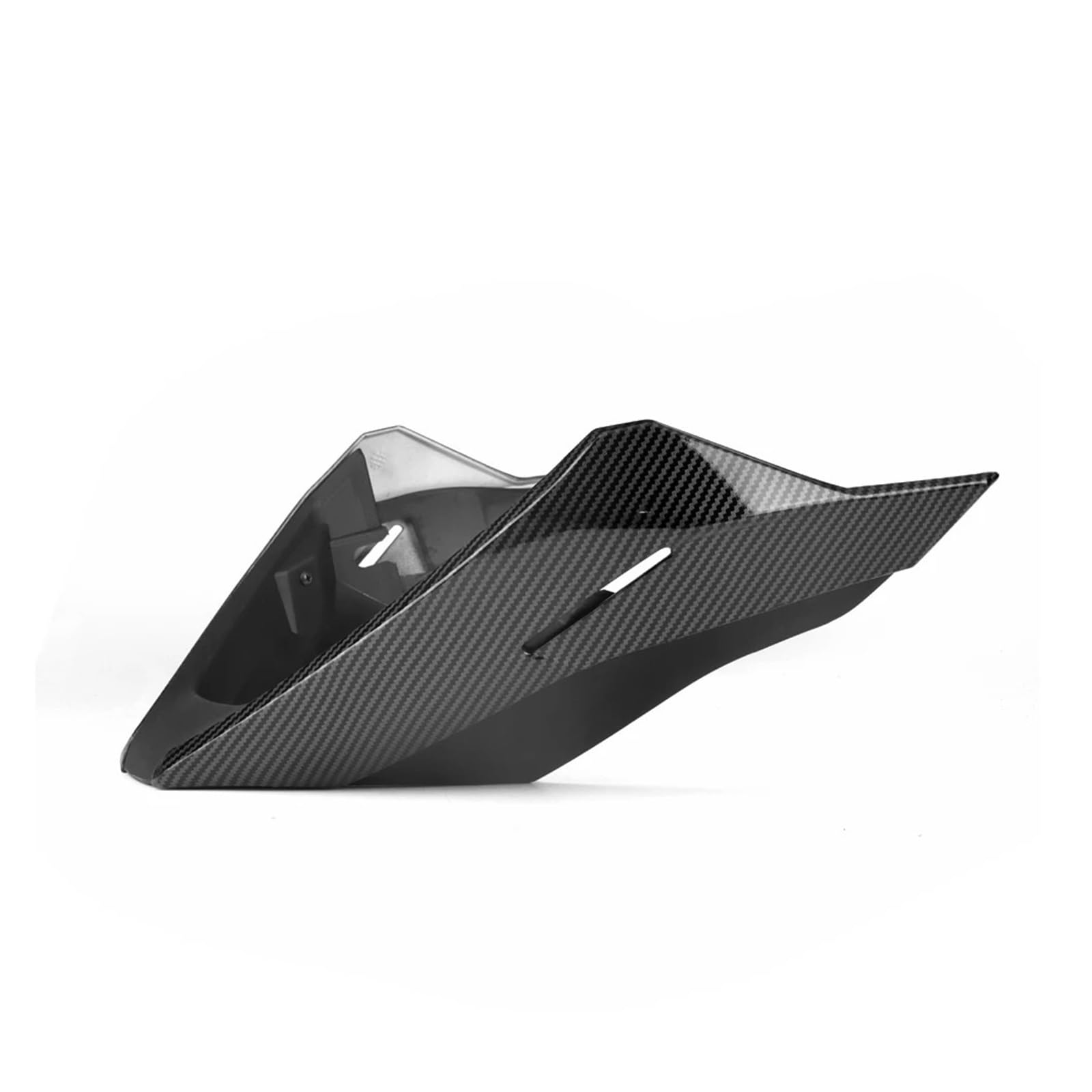 Motorrad Vorderspoiler Für Straße Für Triple 765RS 765R 2023 2024 Motorrad Motor Unteren Spoiler Körper Verkleidung Protector Guard Chassis Schild Motorrad Spoiler(Carbon Fiber Pattern) von Amxaqjc
