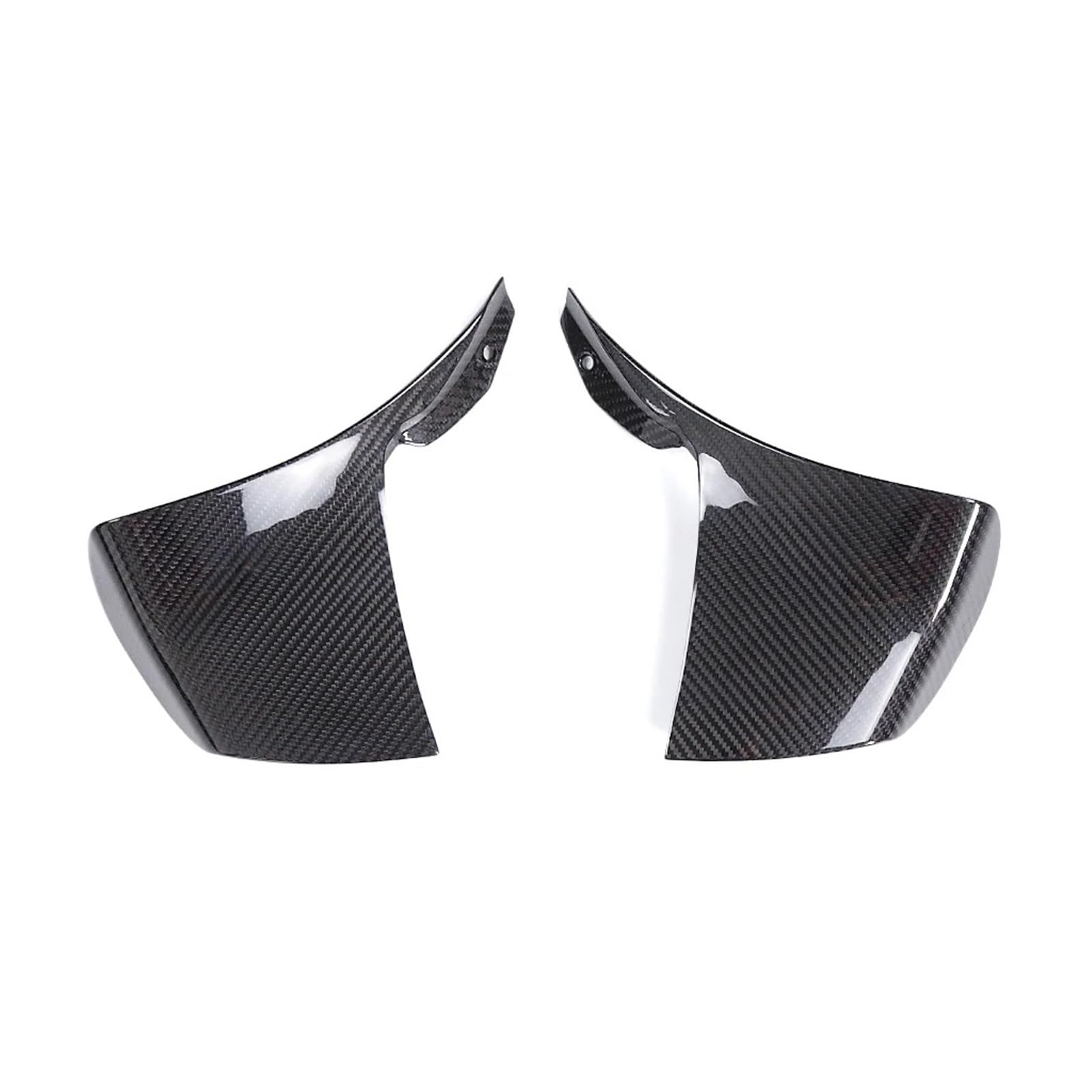 Motorrad Vorderspoiler Für Suzuki Für GSX1300R Für Hayabusa 2021 2022 2023 2024 Motorrad Carbon Side Winglet Abdeckung Verkleidungen Kit Motorrad Spoiler von Amxaqjc