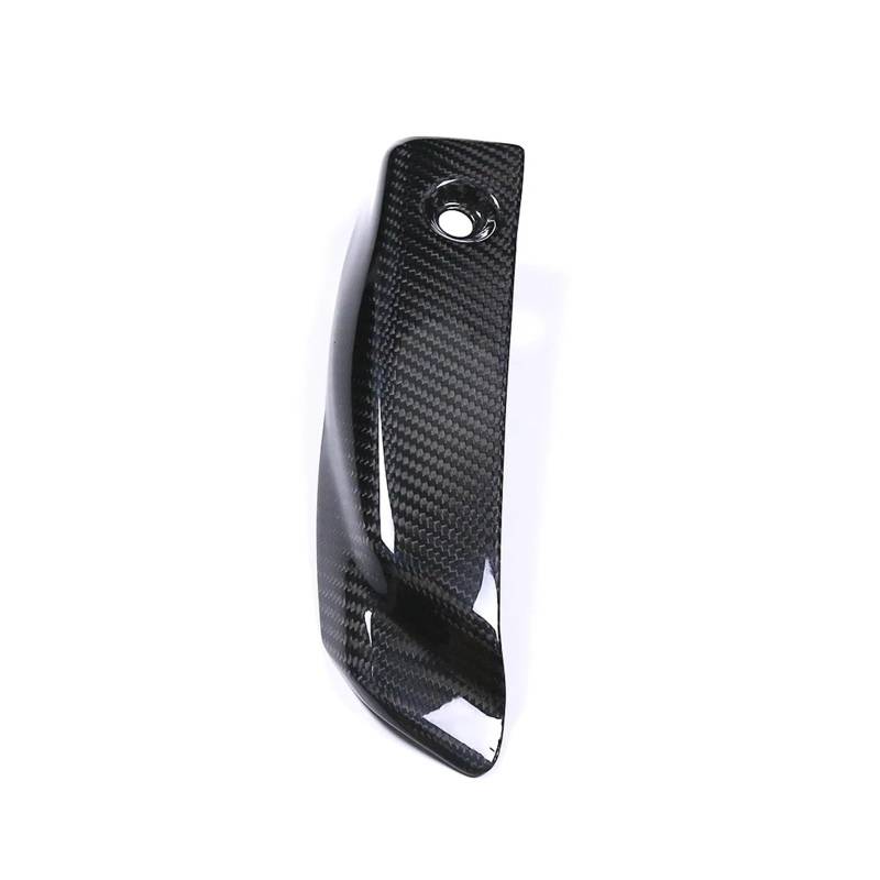 Motorrad Vorderspoiler Für Triumph Für Triple 765R RS 2017-2021 Motorradverkleidung Carbon Fiber Lower Spoiler Side Panel Protector Cover Motorrad Spoiler von Amxaqjc