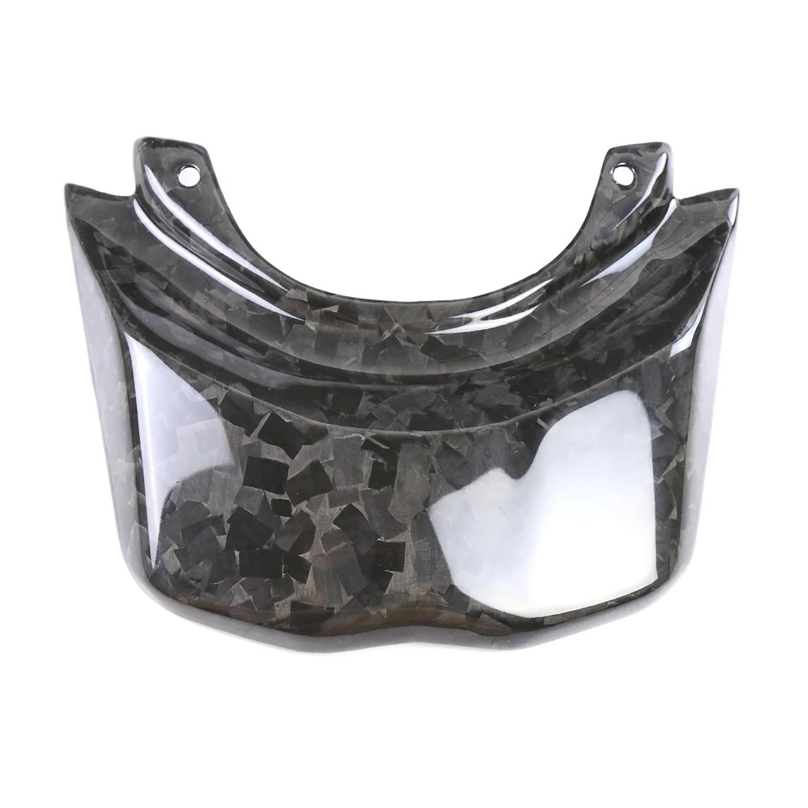 Motorrad Vorderspoiler Für YZF R1 R1M 2009-2022 Für MT10 FZ10 2016-2022 3K Dry Carbon Fiber Motorrad Hinten Sitz Verkleidung Heckspoiler Motorrad Spoiler(Forged Weave) von Amxaqjc