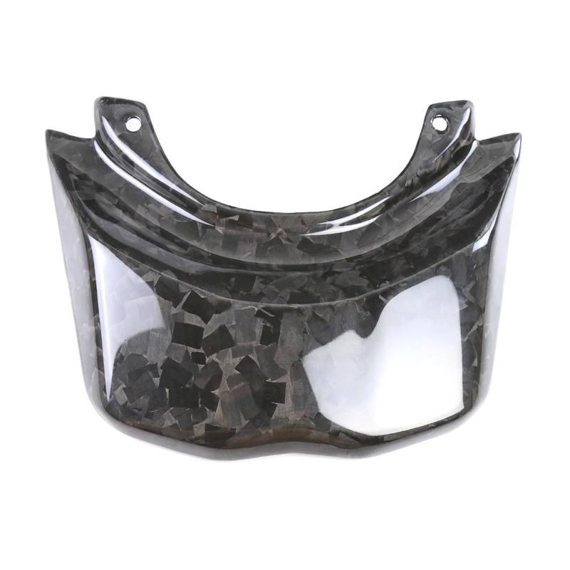 Motorrad Vorderspoiler Für YZF R1 R1M 2009-2022 Für MT10 FZ10 2016-2022 3K Dry Carbon Fiber Motorrad Hinten Sitz Verkleidung Heckspoiler Motorrad Spoiler(Forged Weave) von Amxaqjc