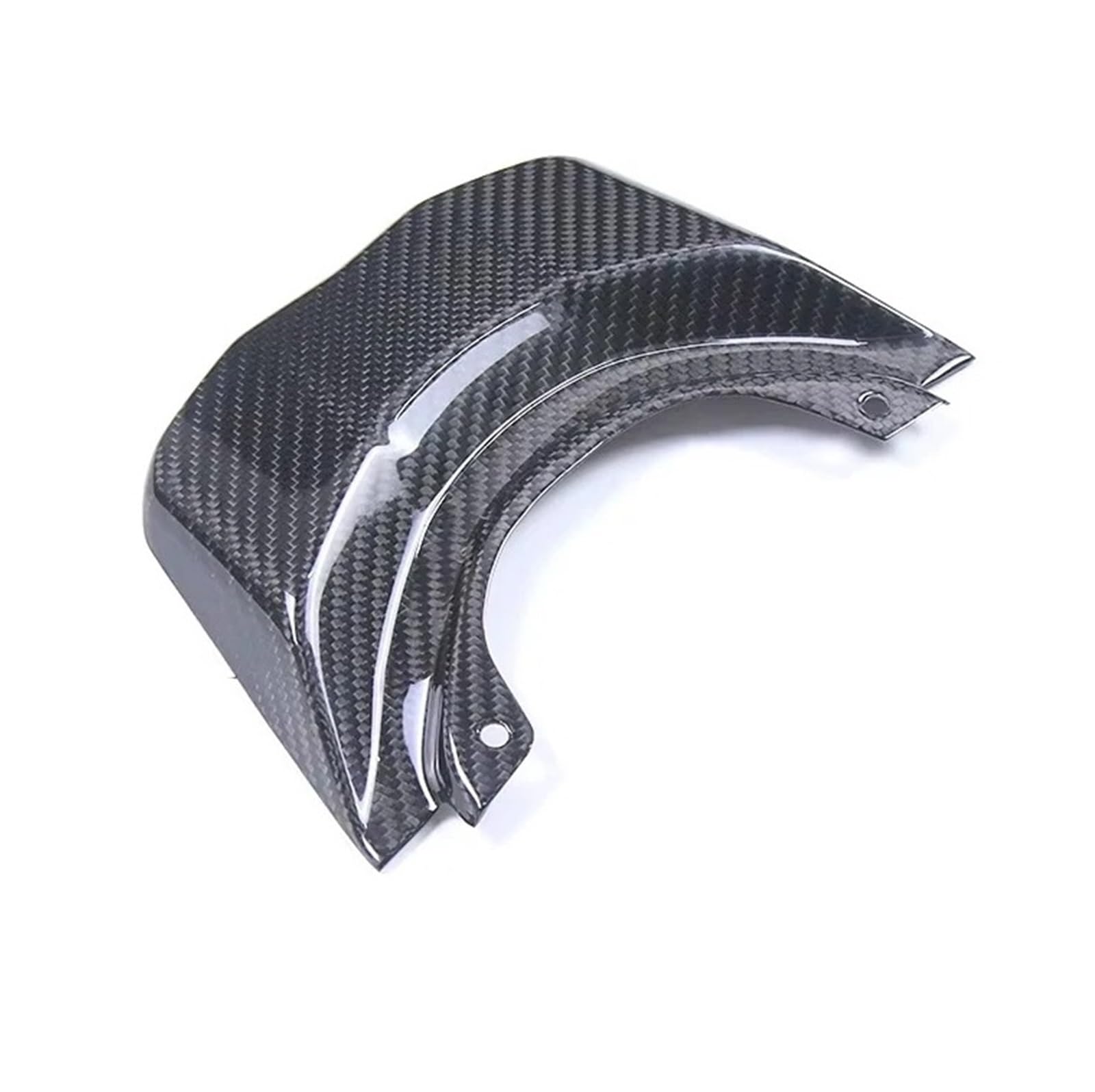 Motorrad Vorderspoiler Für YZF R1 R1M 2009-2022 Für MT10 FZ10 2016-2022 3K Dry Carbon Fiber Motorrad Hinten Sitz Verkleidung Heckspoiler Motorrad Spoiler(Twill Weave) von Amxaqjc