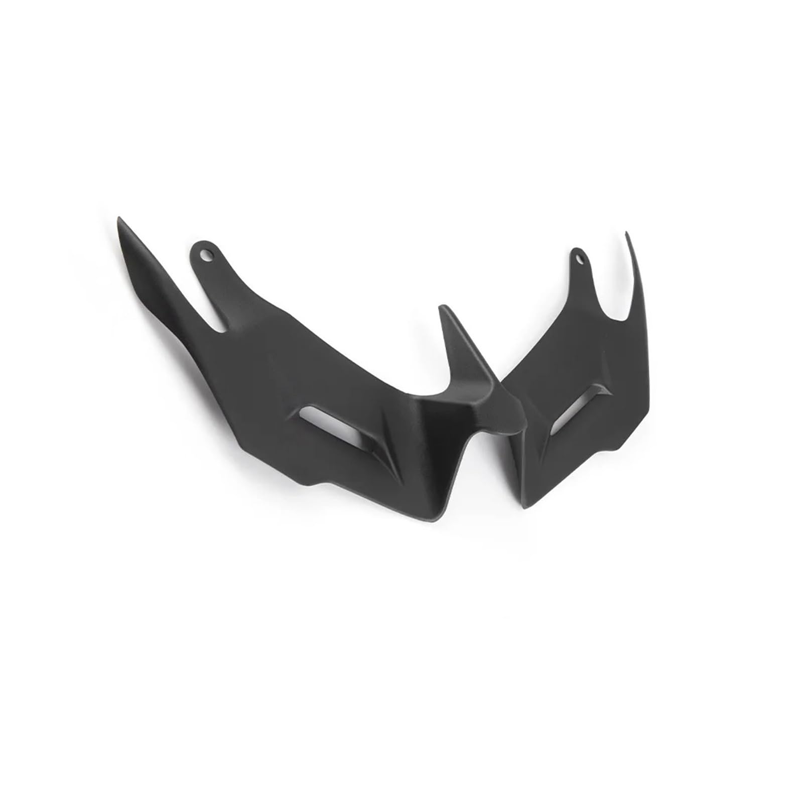 Motorrad Vorderspoiler Für YZF-R25 Für YZF-R3 Für YZF R25 R3 2014-2018 Motorradverkleidung Aerodynamische Winglets Vordere Abdeckung Motorrad-Windflügel Motorrad Spoiler(Schwarz) von Amxaqjc