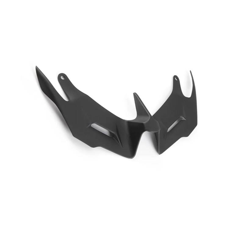 Motorrad Vorderspoiler Für YZF-R25 Für YZF-R3 Für YZF R25 R3 2014-2018 Motorradverkleidung Aerodynamische Winglets Vordere Abdeckung Motorrad-Windflügel Motorrad Spoiler(Schwarz) von Amxaqjc
