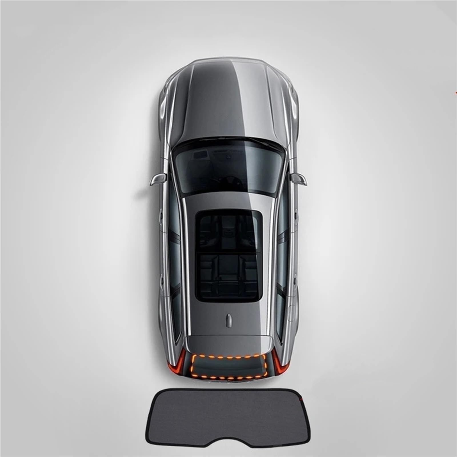 Sonnenschutz Auto 3 Series F31 Touring 2011-2019 Rear Side Window Curtain Sun Shade Visor Car Window SunShade Shield Front Windshield Sonnenblende Auto(Back Sunshade) von Amxaqjc