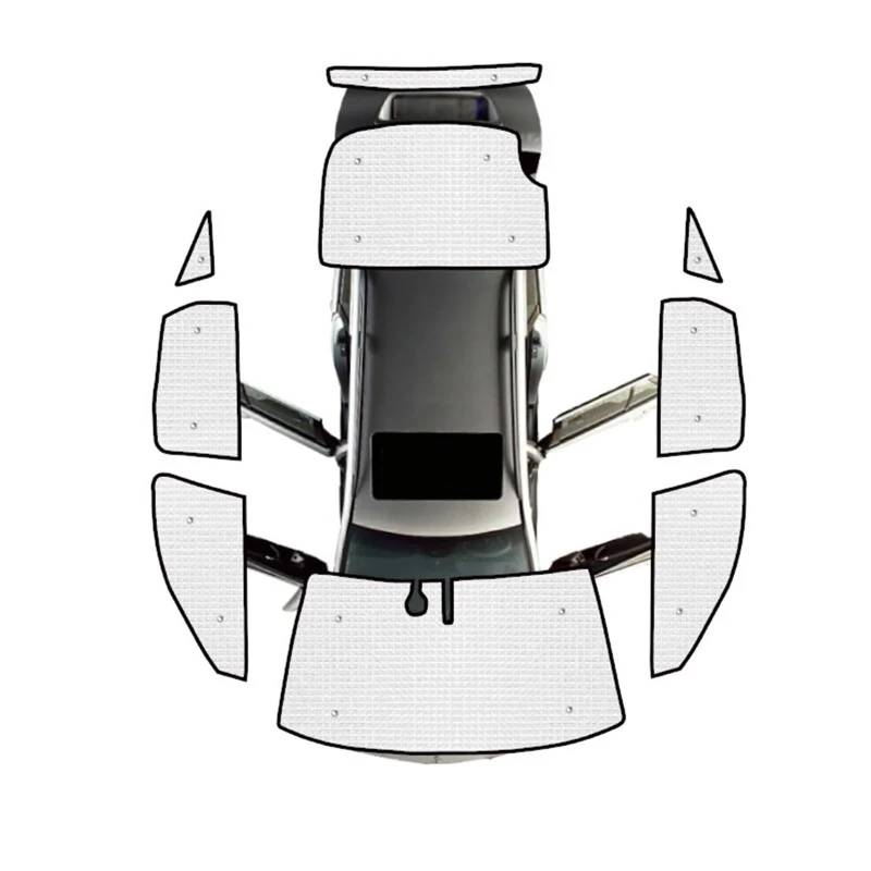 Sonnenschutz Auto Für Accord Für Cross TF1 TF2 Für EX-L 2010-2015 Sonnenschutz Windows Windschutzscheibe Visier Vorhang Volle Abdeckung Sonnenschirme Sonnenblende Auto(All Sunshades) von Amxaqjc