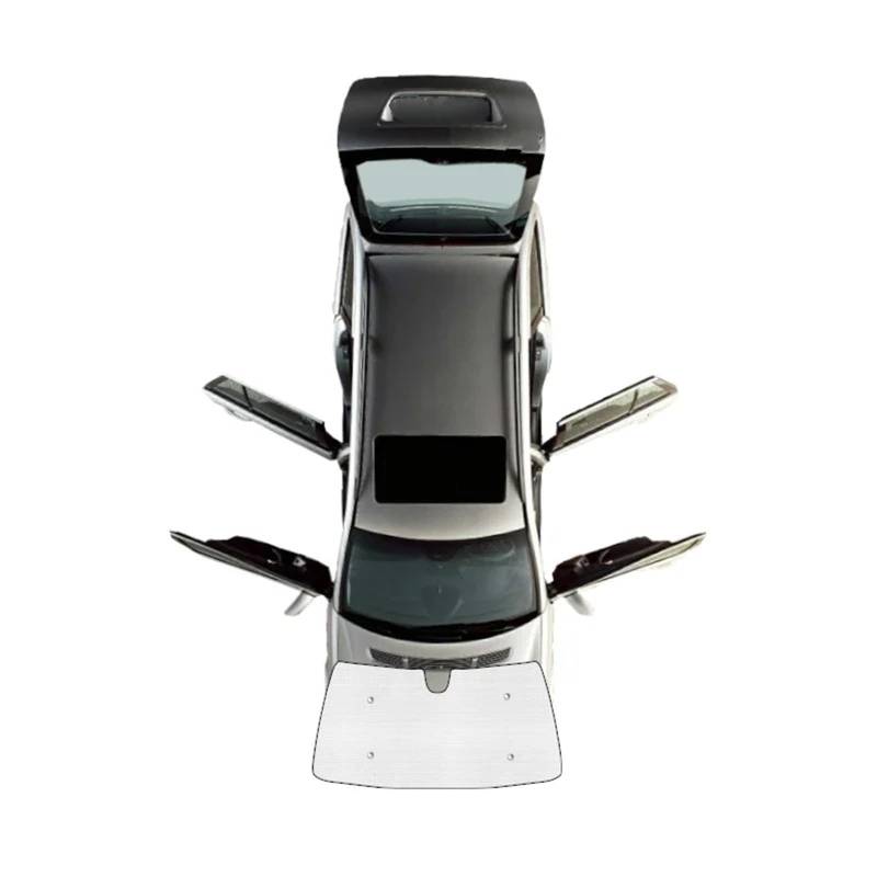 Sonnenschutz Auto Für Accord LX 10TH Gen CV1 2 3 Hybrid 2018 2019 2020 2021 2022 Windschutzscheiben Visier Matte Windows Vorhang Auto Vollständige Abdeckung Sonnenschirme Sonnenblende Auto(Front Winds von Amxaqjc