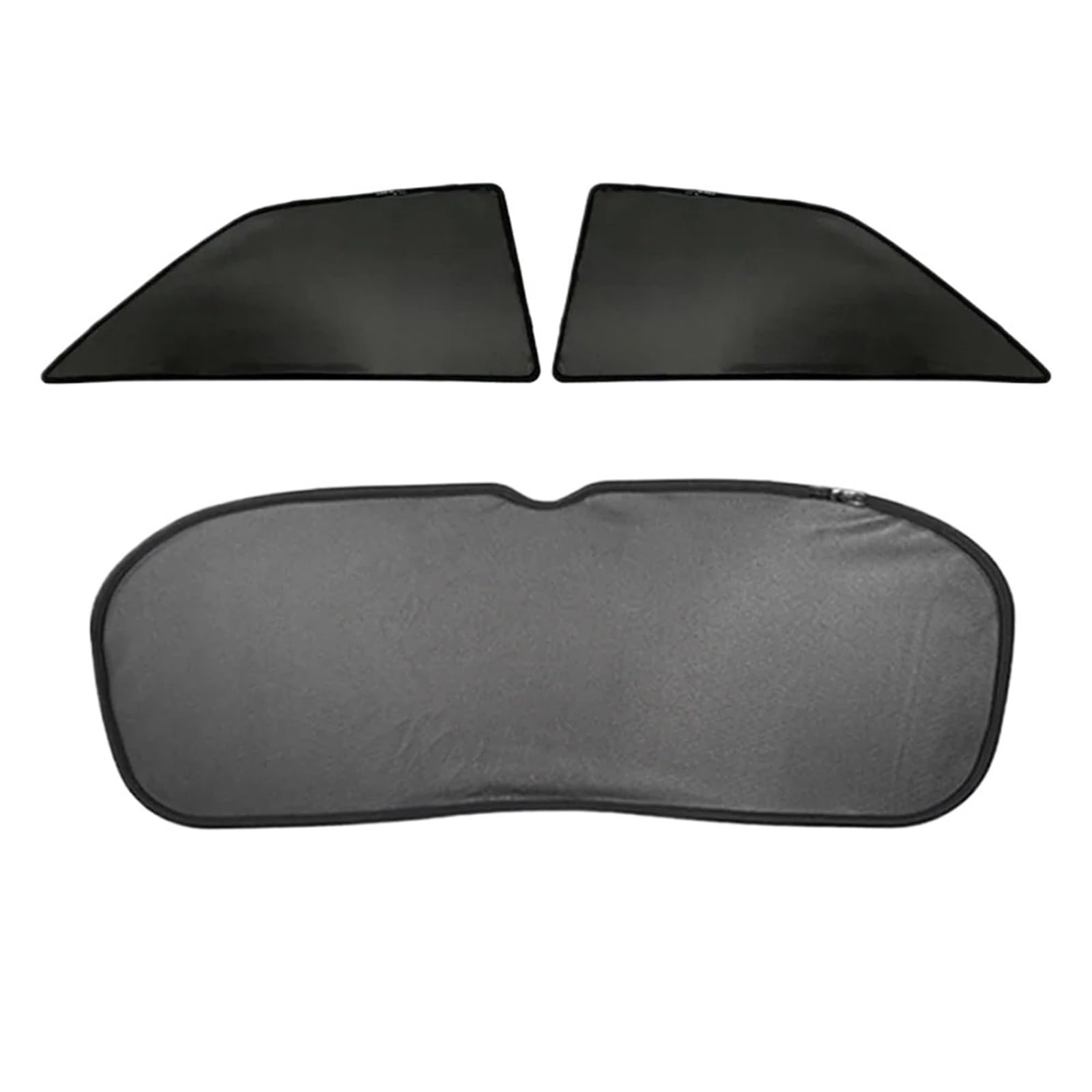 Sonnenschutz Auto Für BYD Für ATTO 3 2022 2023 Für ATTO 3 Für Yuan Plus 2023 Seite Fenster Vorhang Sonnenschutz Magnetische auto Fenster Sonnenschutz Sonnenblende Auto(3PCS REAR BACK) von Amxaqjc