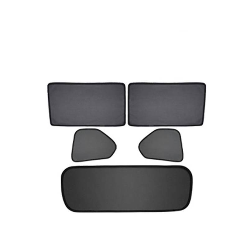 Sonnenschutz Auto Für CRV Für CR-V 5 Sitze 2017-2020 2021 2022 Magnetische Hinten Seite Fenster Sonnenschutz Auto Sonnenschutz Front Windschutzscheibe Mesh Vorhang Sonnenblende Auto(Rear 5pcs) von Amxaqjc